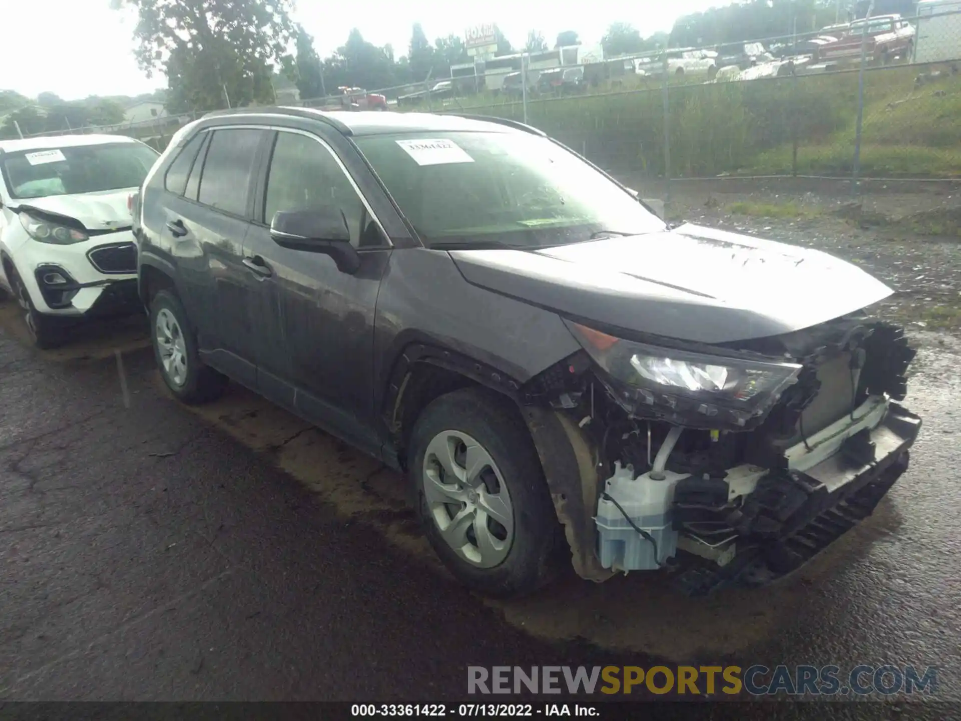 1 Photograph of a damaged car JTMG1RFV9KD023114 TOYOTA RAV4 2019