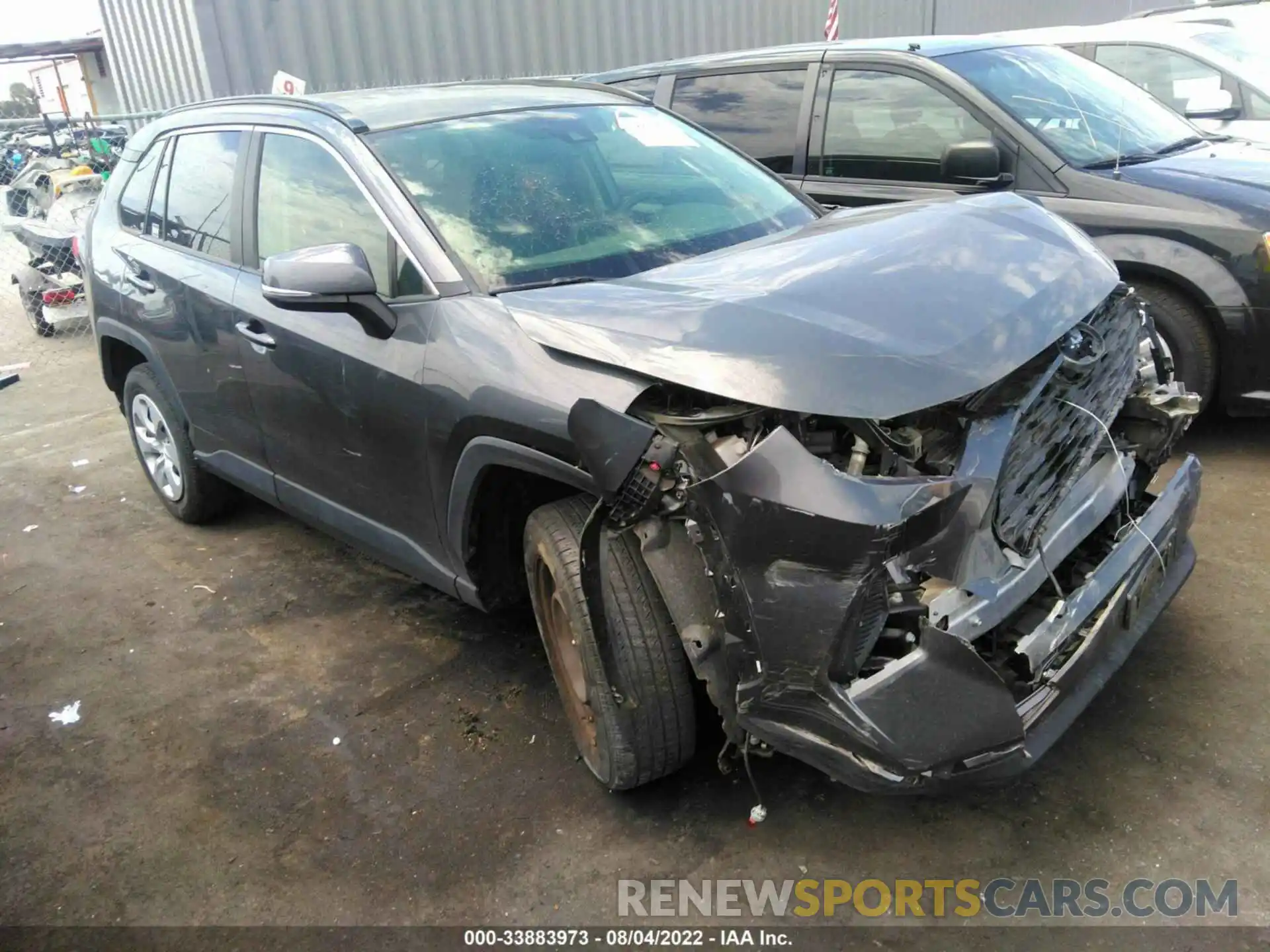 1 Photograph of a damaged car JTMG1RFV9KD028068 TOYOTA RAV4 2019