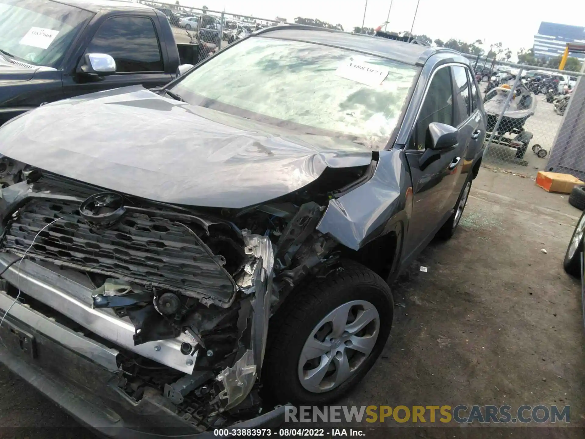 2 Photograph of a damaged car JTMG1RFV9KD028068 TOYOTA RAV4 2019