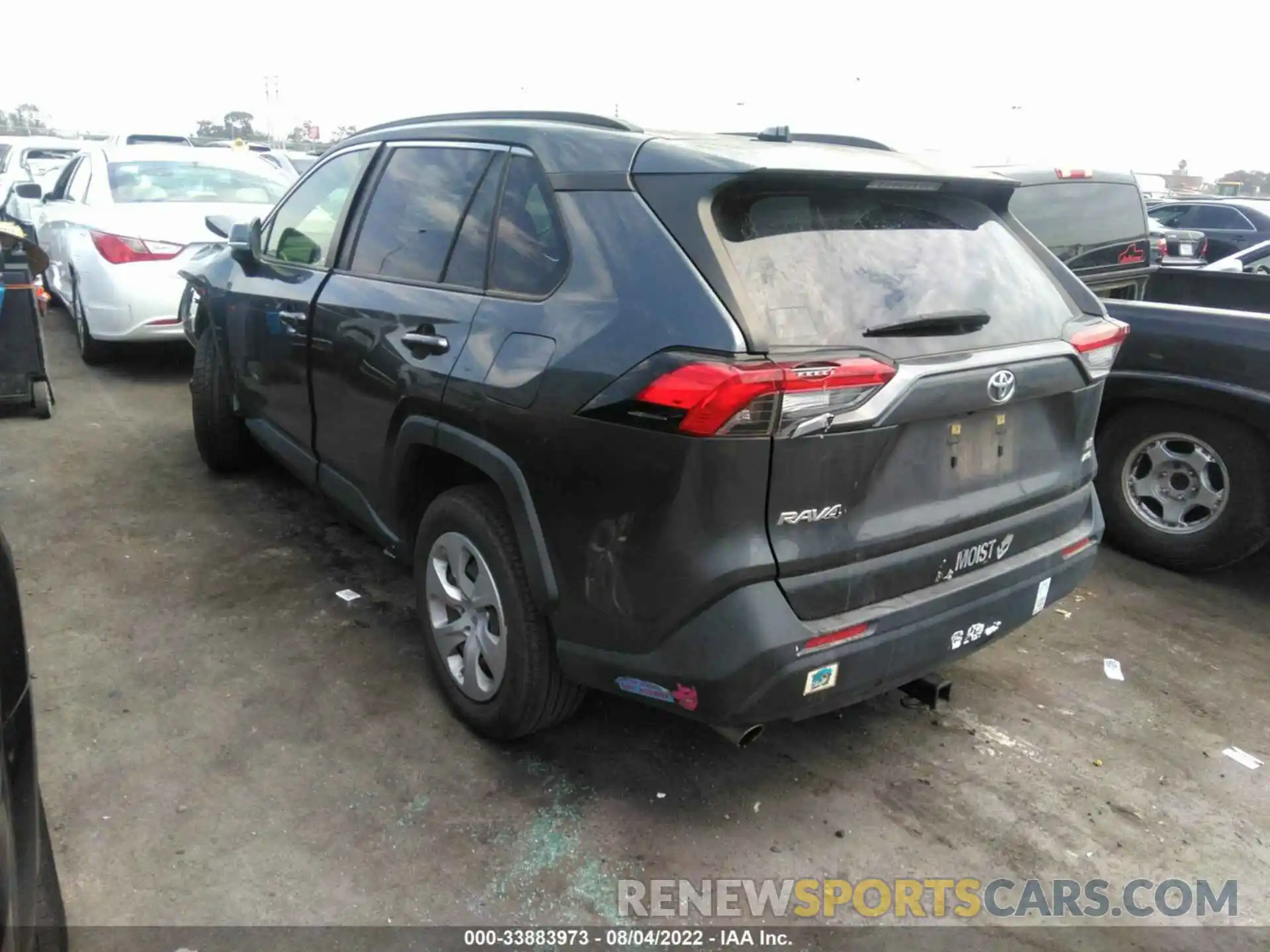 3 Photograph of a damaged car JTMG1RFV9KD028068 TOYOTA RAV4 2019