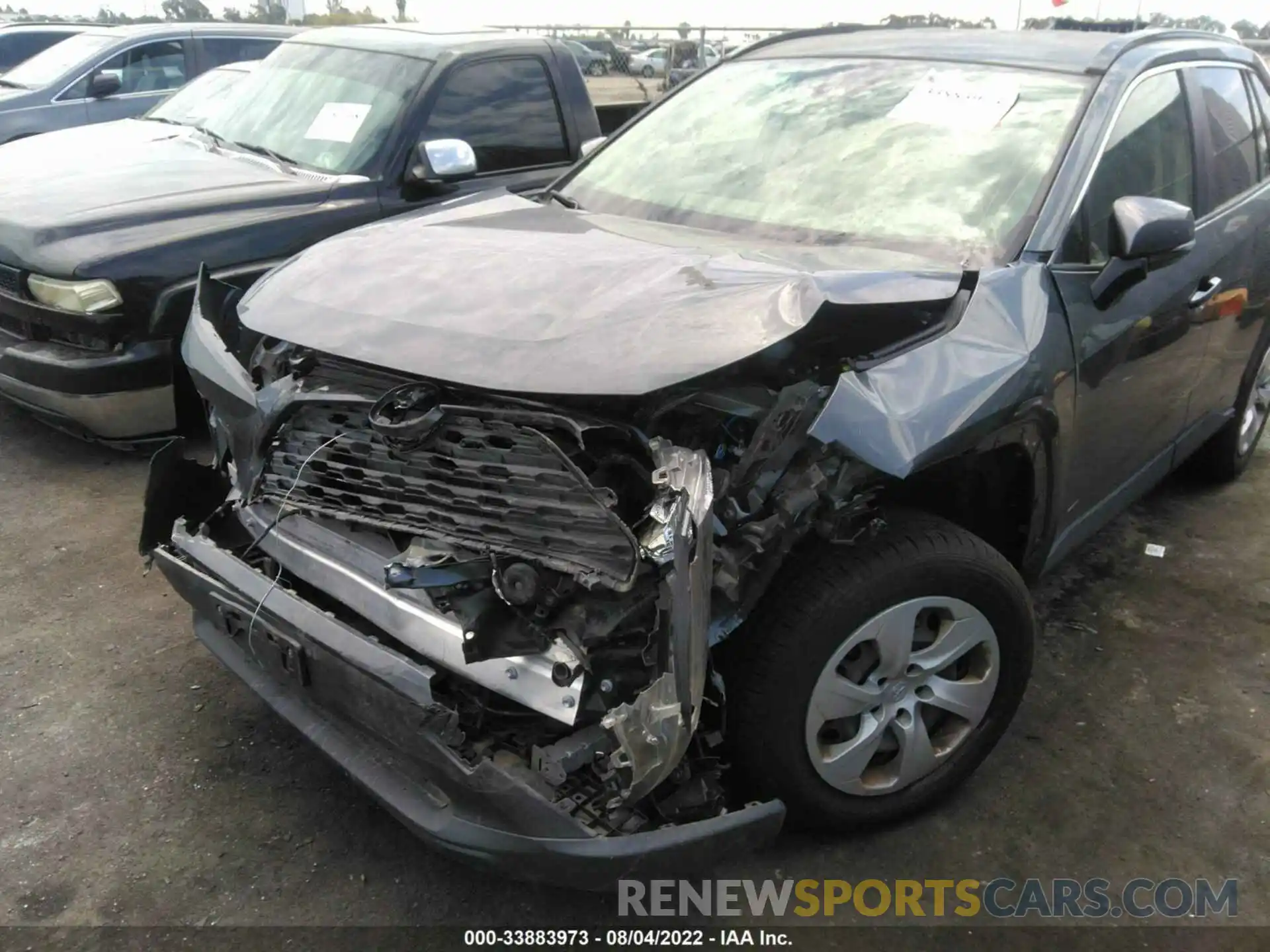 6 Photograph of a damaged car JTMG1RFV9KD028068 TOYOTA RAV4 2019