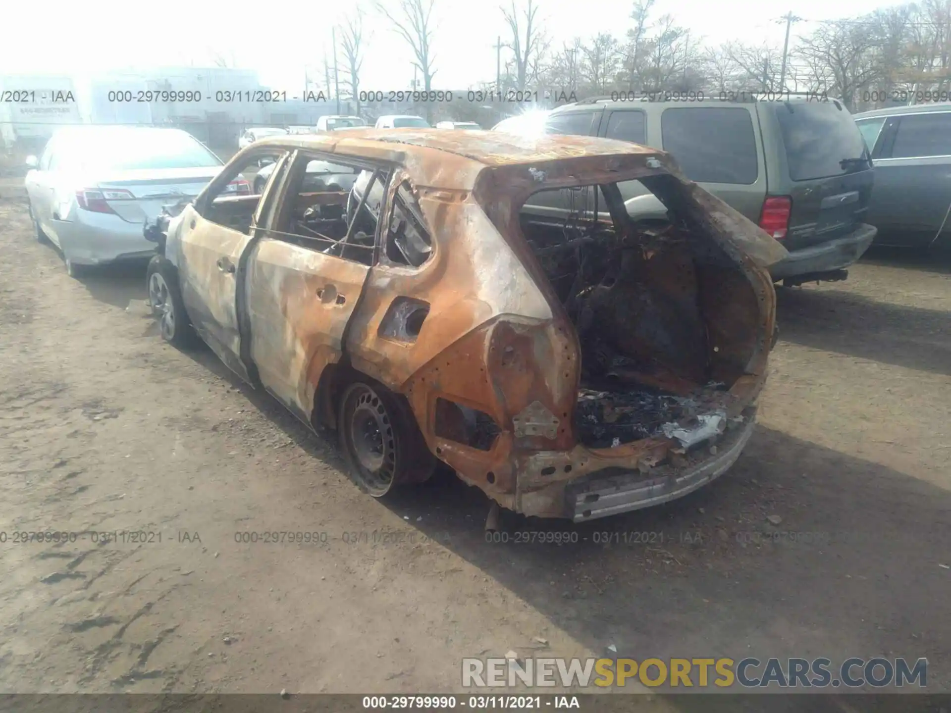 3 Photograph of a damaged car JTMG1RFV9KD509759 TOYOTA RAV4 2019