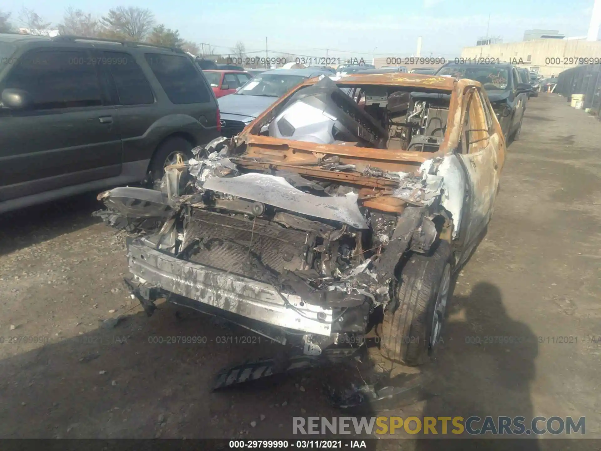 6 Photograph of a damaged car JTMG1RFV9KD509759 TOYOTA RAV4 2019