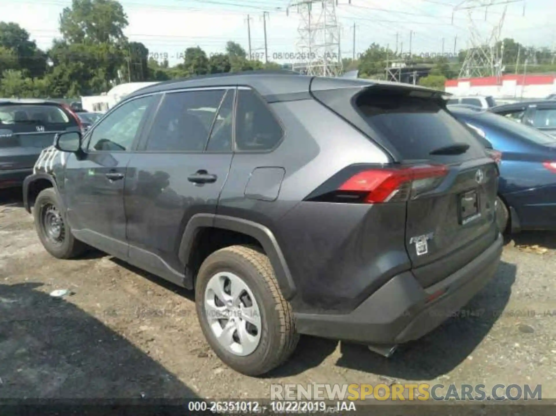 3 Фотография поврежденного автомобиля JTMG1RFV9KD514296 TOYOTA RAV4 2019