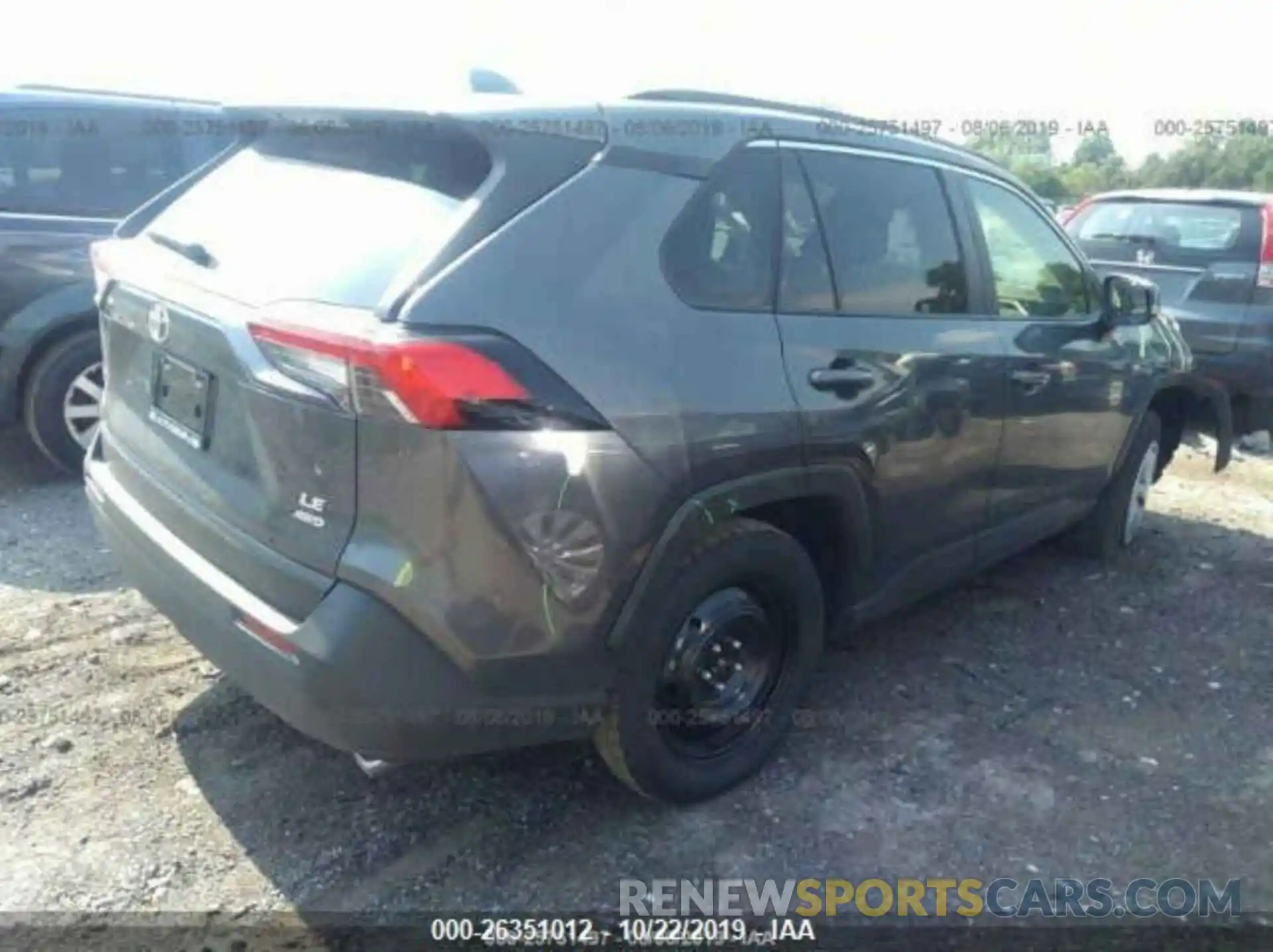 4 Photograph of a damaged car JTMG1RFV9KD514296 TOYOTA RAV4 2019