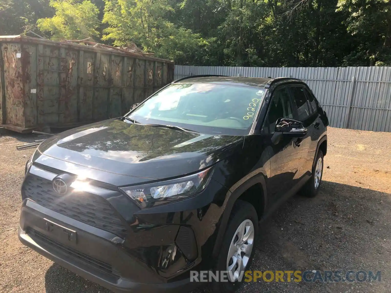 2 Photograph of a damaged car JTMG1RFV9KD517893 TOYOTA RAV4 2019