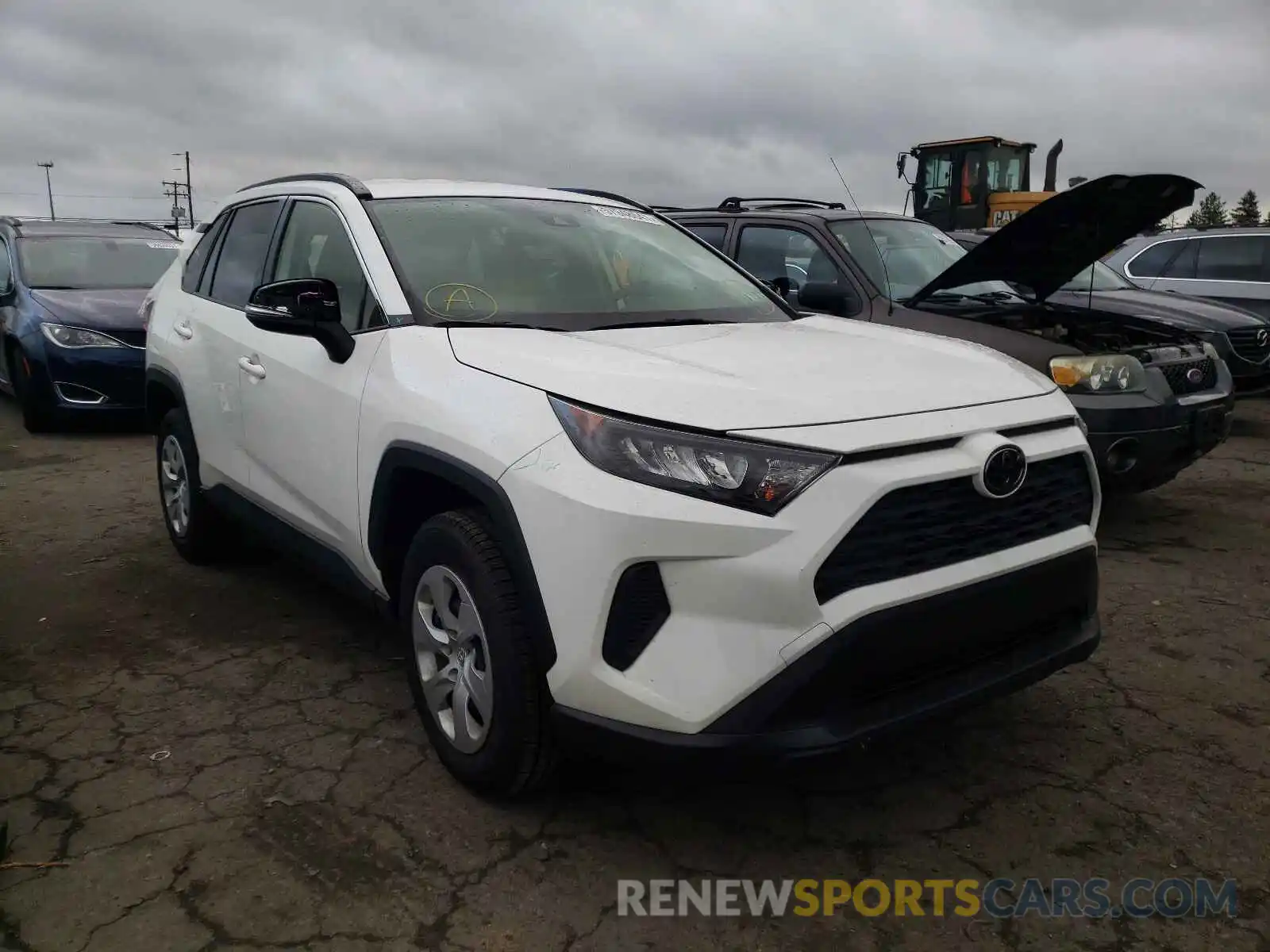 1 Фотография поврежденного автомобиля JTMG1RFV9KJ012177 TOYOTA RAV4 2019