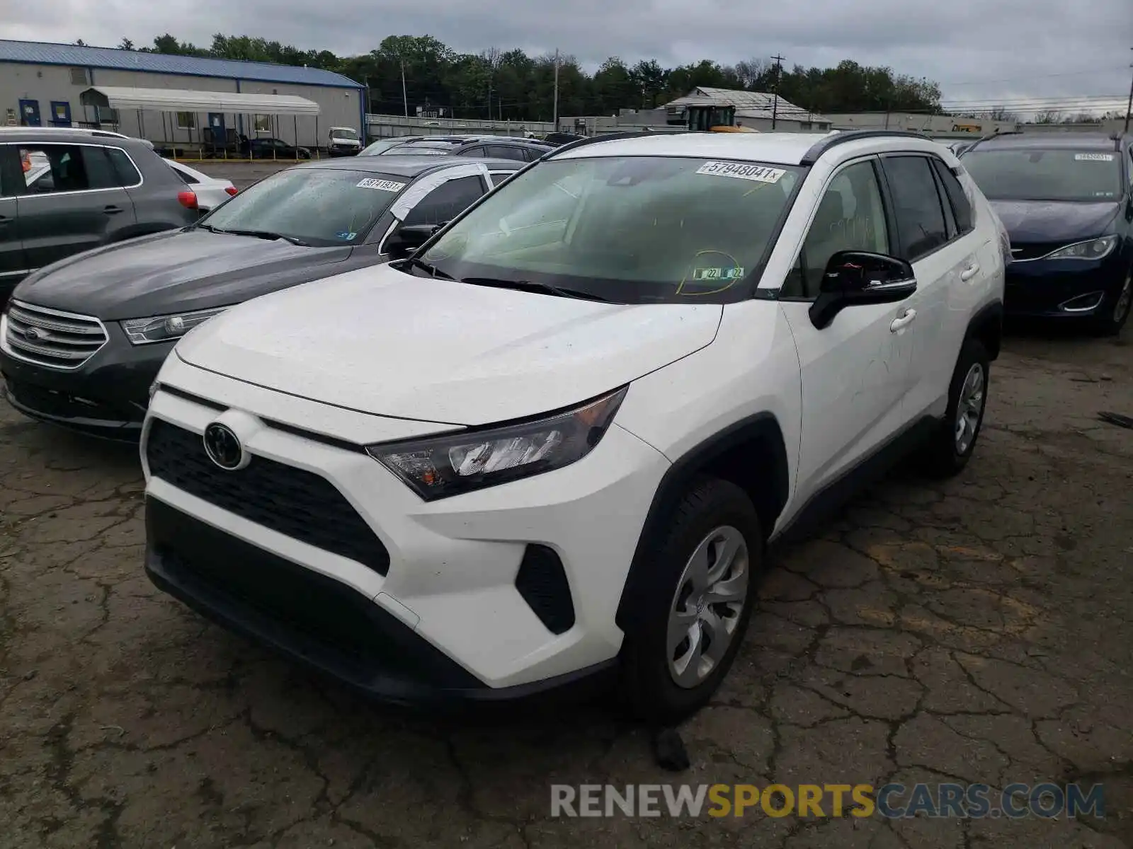 2 Фотография поврежденного автомобиля JTMG1RFV9KJ012177 TOYOTA RAV4 2019