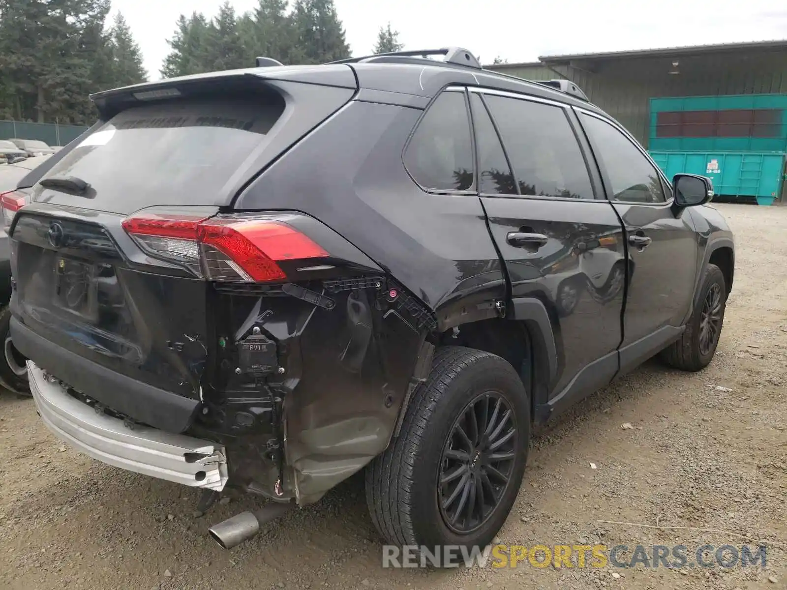 4 Photograph of a damaged car JTMG1RFVXKD002434 TOYOTA RAV4 2019