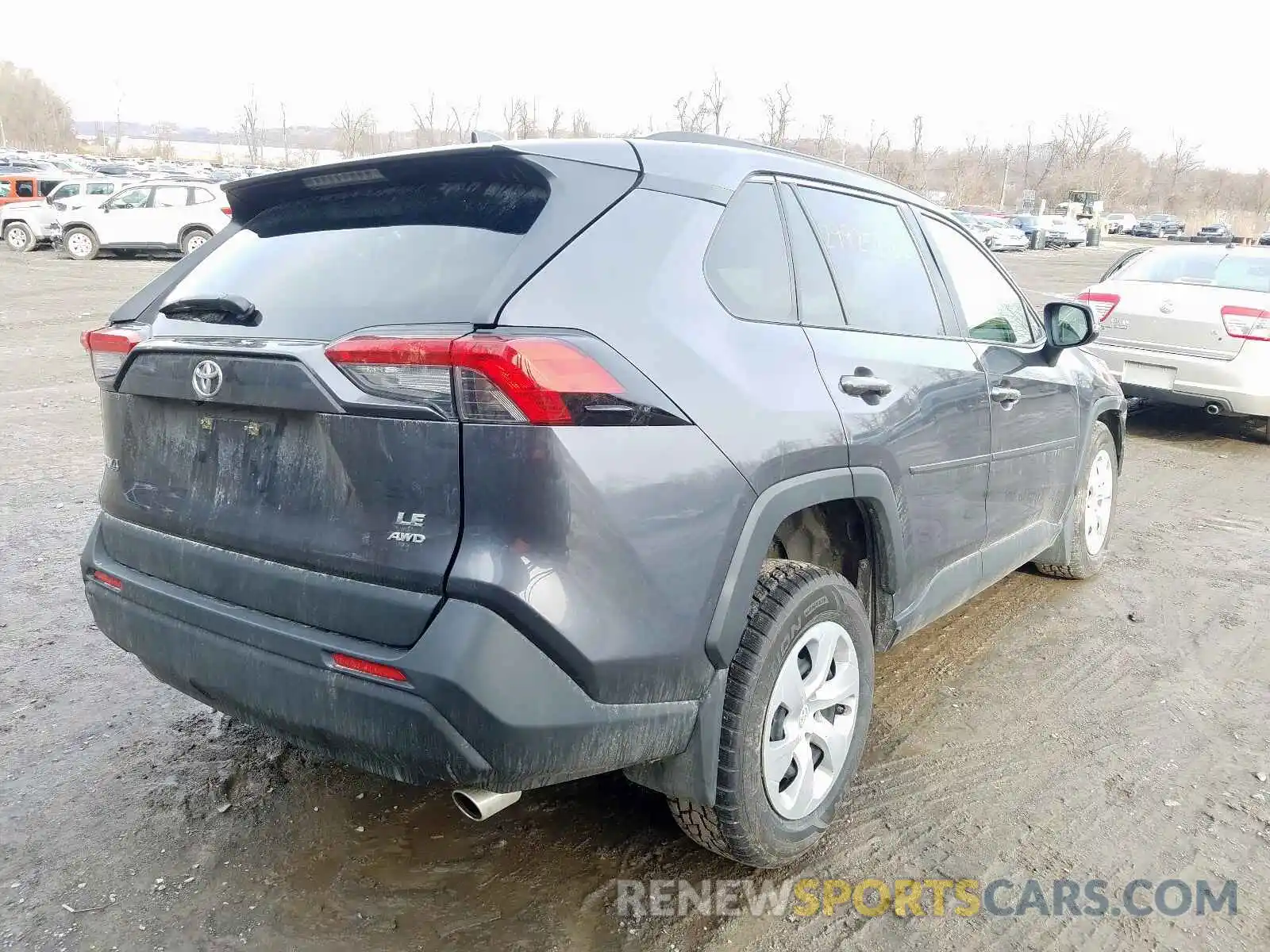 4 Photograph of a damaged car JTMG1RFVXKD003003 TOYOTA RAV4 2019