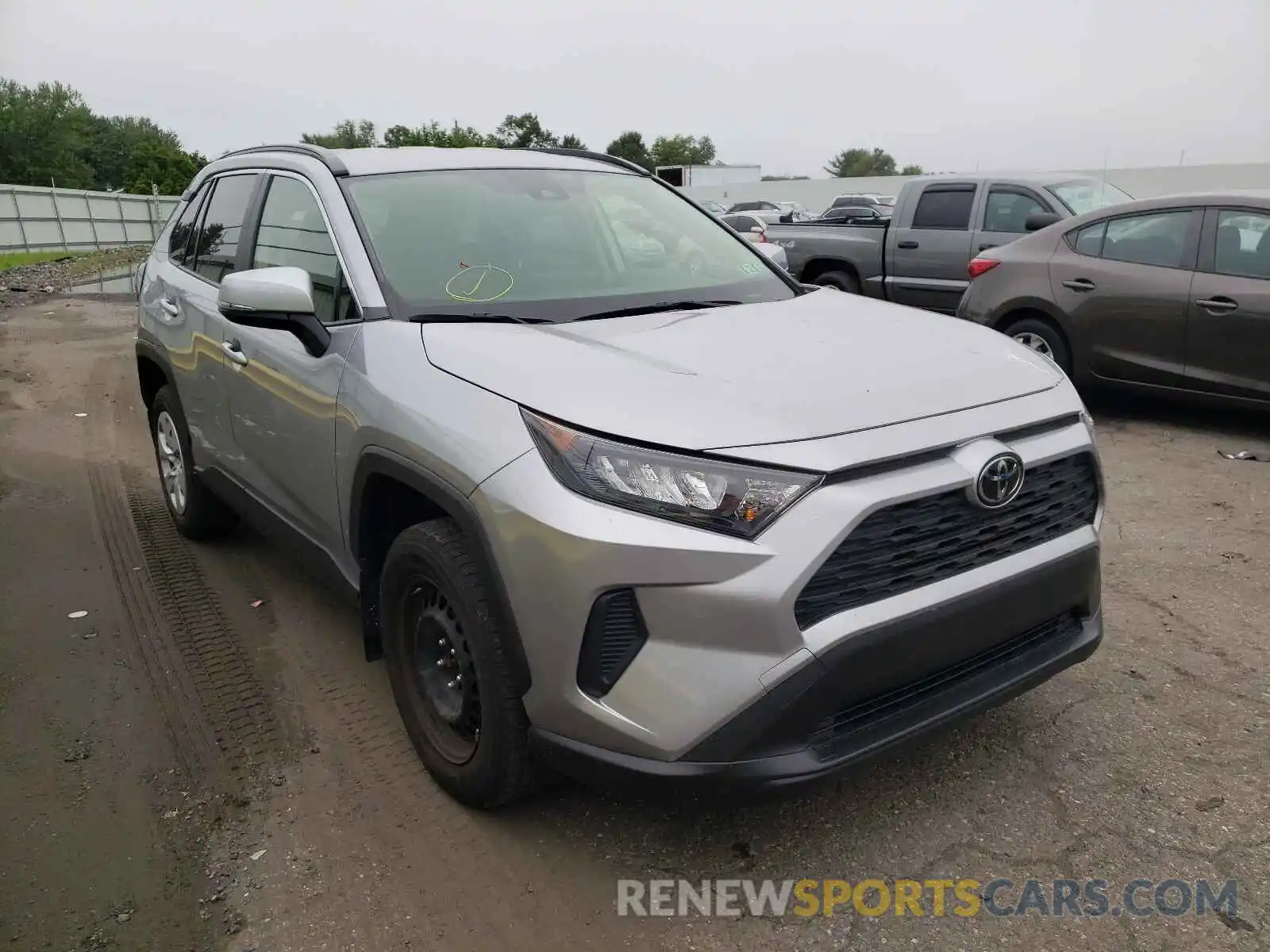 1 Photograph of a damaged car JTMG1RFVXKD005088 TOYOTA RAV4 2019