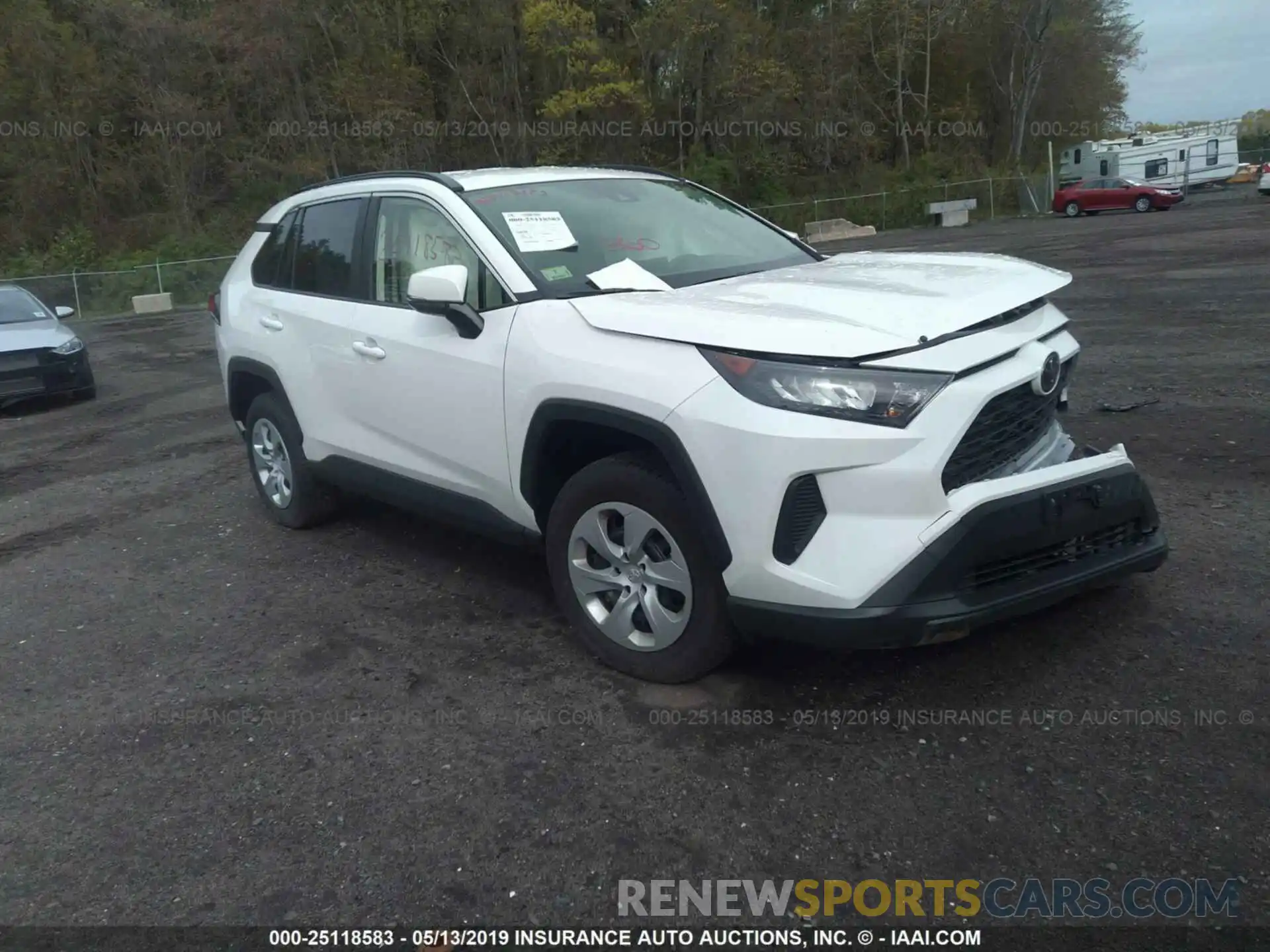 1 Photograph of a damaged car JTMG1RFVXKD007875 TOYOTA RAV4 2019