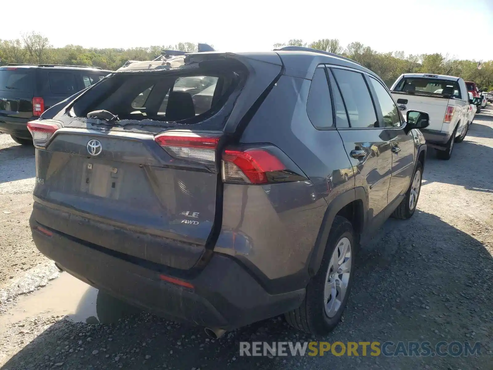 4 Photograph of a damaged car JTMG1RFVXKD015541 TOYOTA RAV4 2019