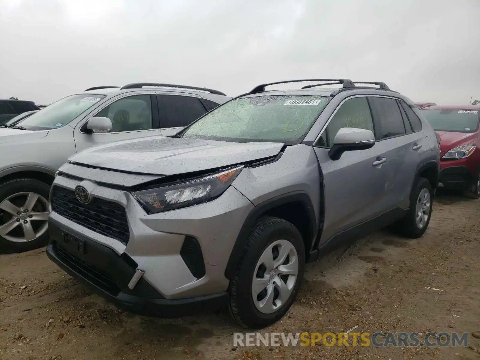 2 Photograph of a damaged car JTMG1RFVXKD019931 TOYOTA RAV4 2019