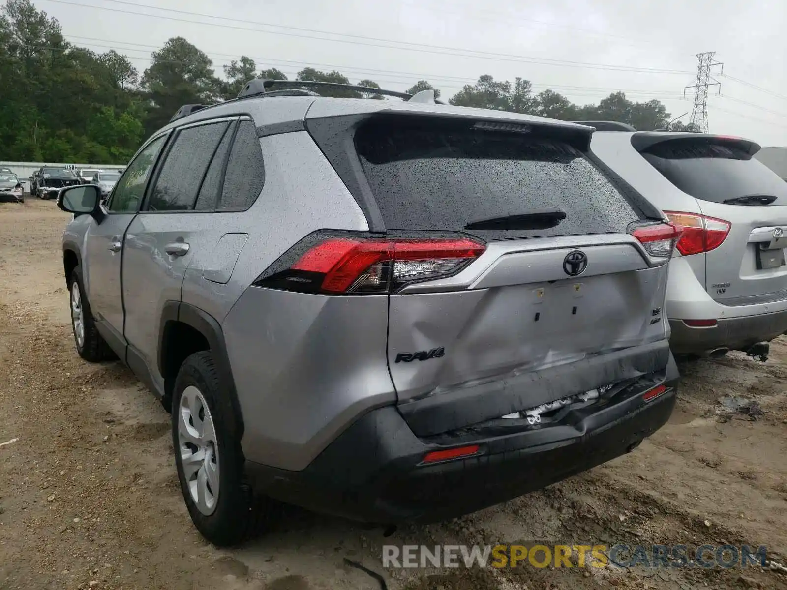 3 Photograph of a damaged car JTMG1RFVXKD019931 TOYOTA RAV4 2019