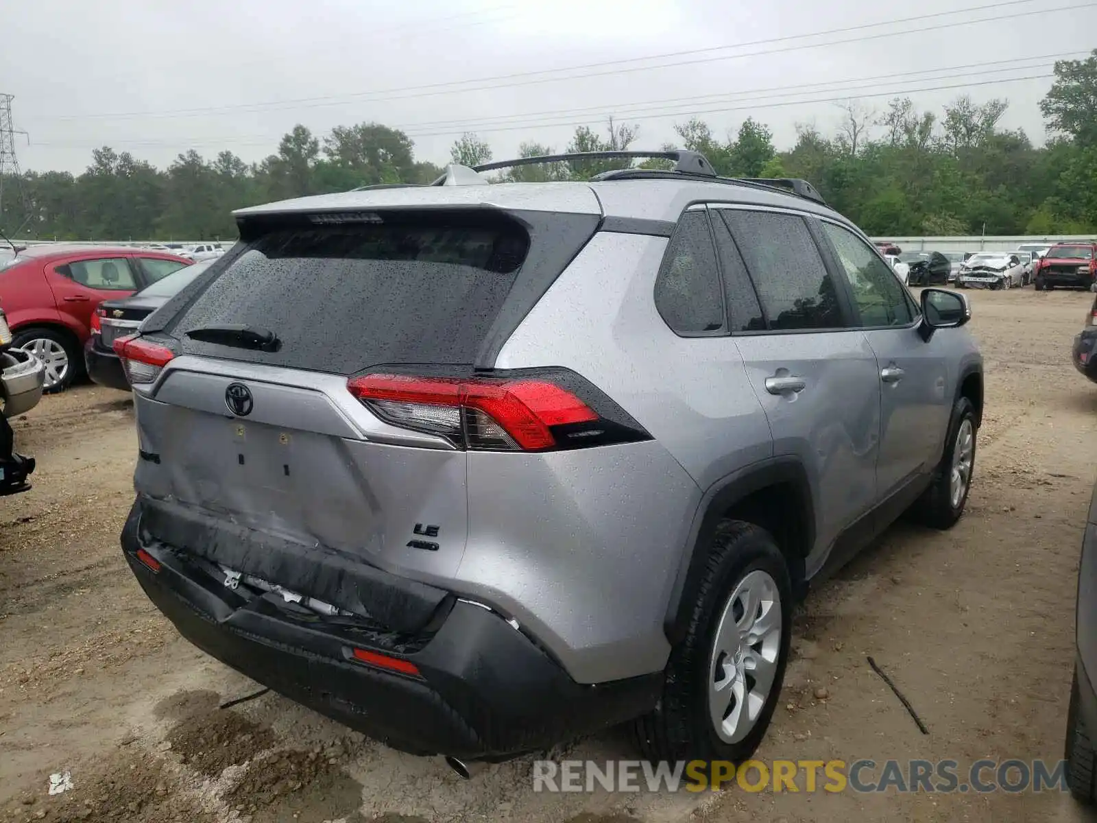 4 Photograph of a damaged car JTMG1RFVXKD019931 TOYOTA RAV4 2019