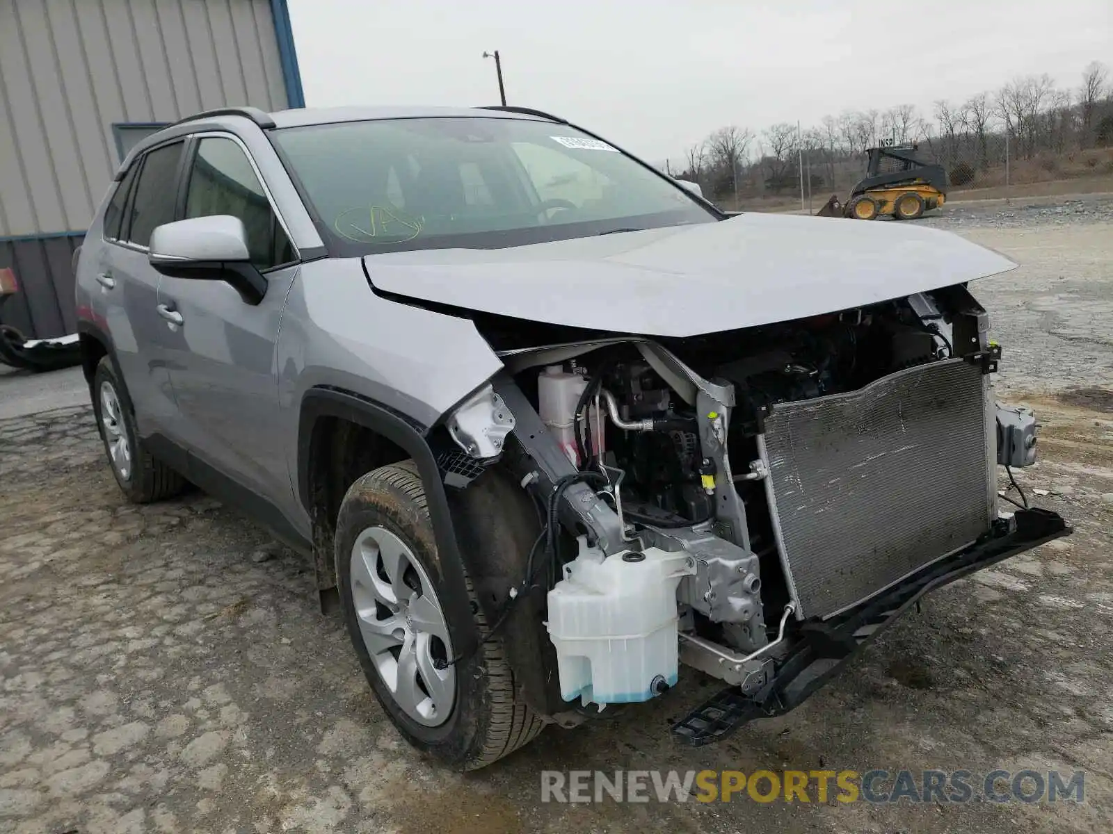 1 Photograph of a damaged car JTMG1RFVXKD020075 TOYOTA RAV4 2019