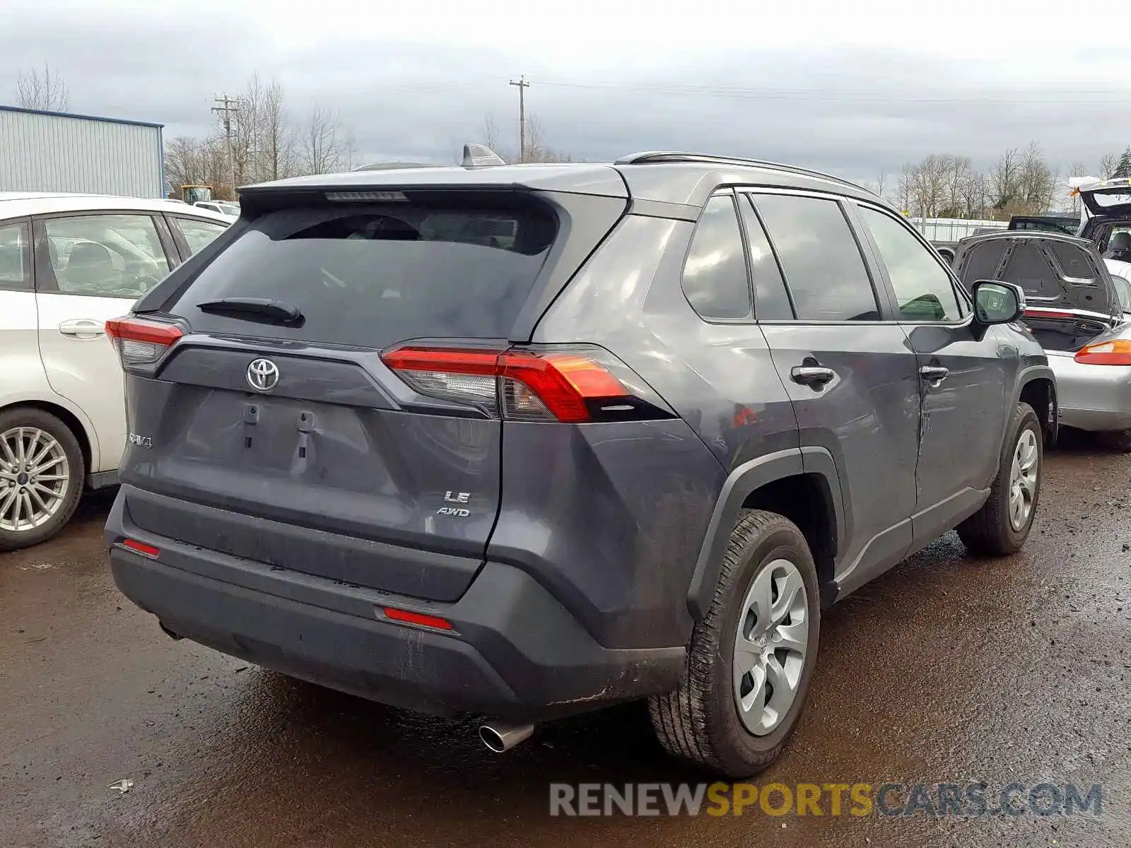 4 Photograph of a damaged car JTMG1RFVXKD030587 TOYOTA RAV4 2019