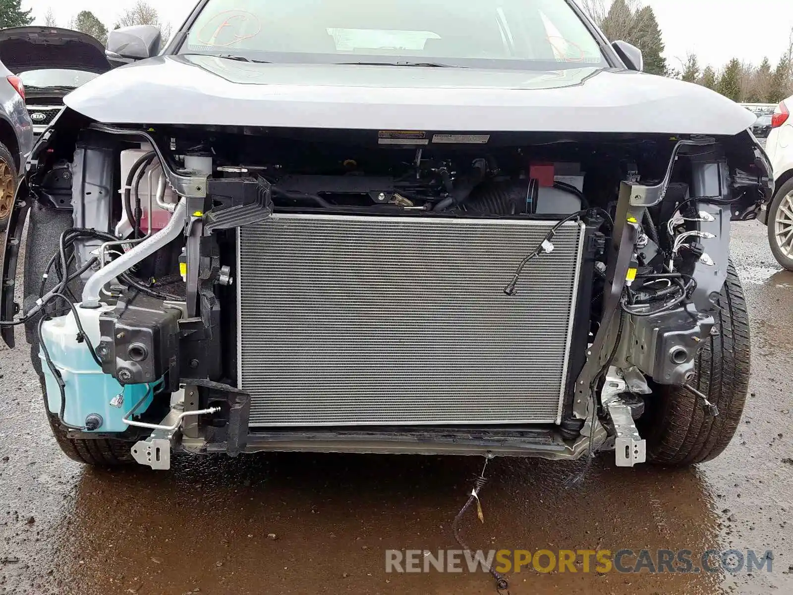 9 Photograph of a damaged car JTMG1RFVXKD030587 TOYOTA RAV4 2019