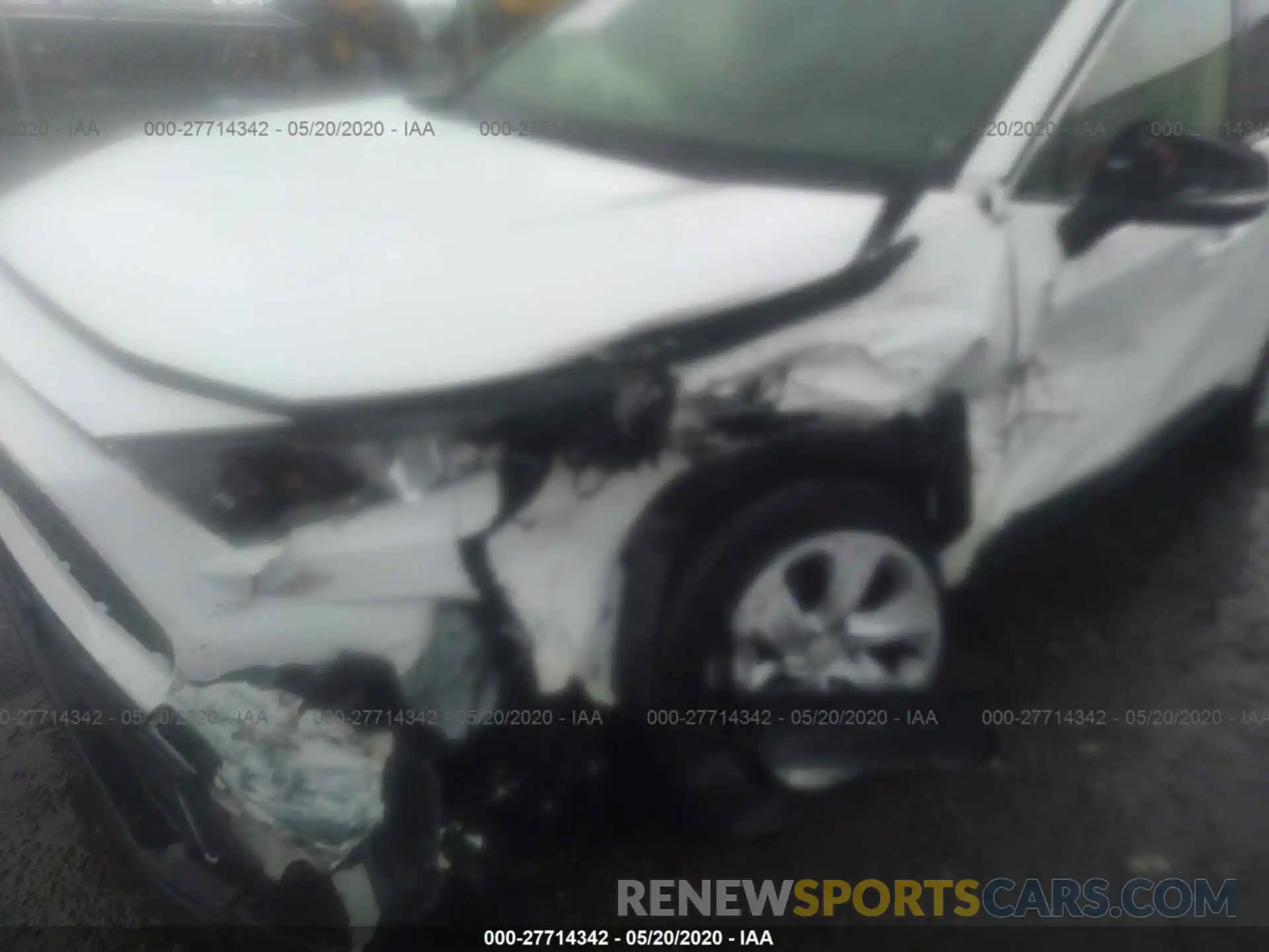 6 Photograph of a damaged car JTMG1RFVXKJ004203 TOYOTA RAV4 2019