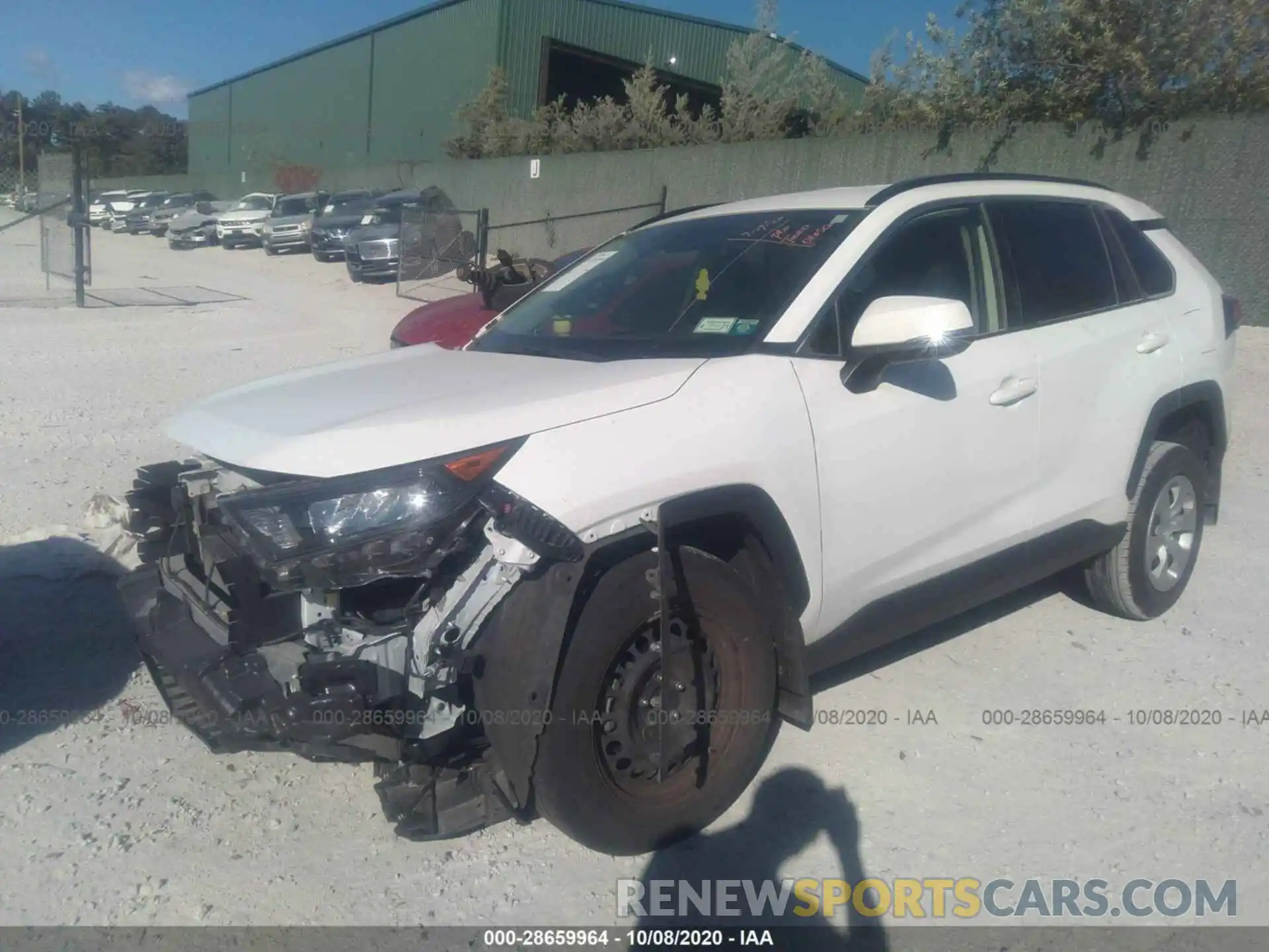 2 Photograph of a damaged car JTMG1RFVXKJ011393 TOYOTA RAV4 2019