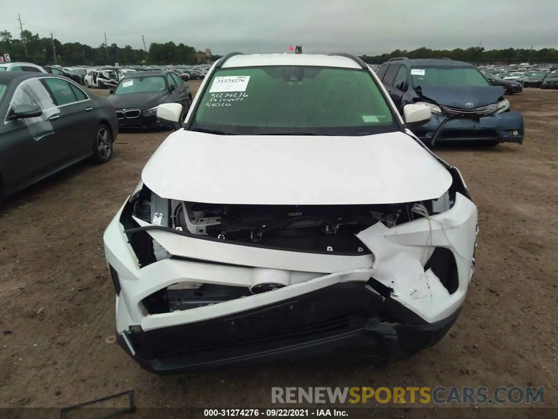 6 Photograph of a damaged car JTMG1RFVXKJ012107 TOYOTA RAV4 2019