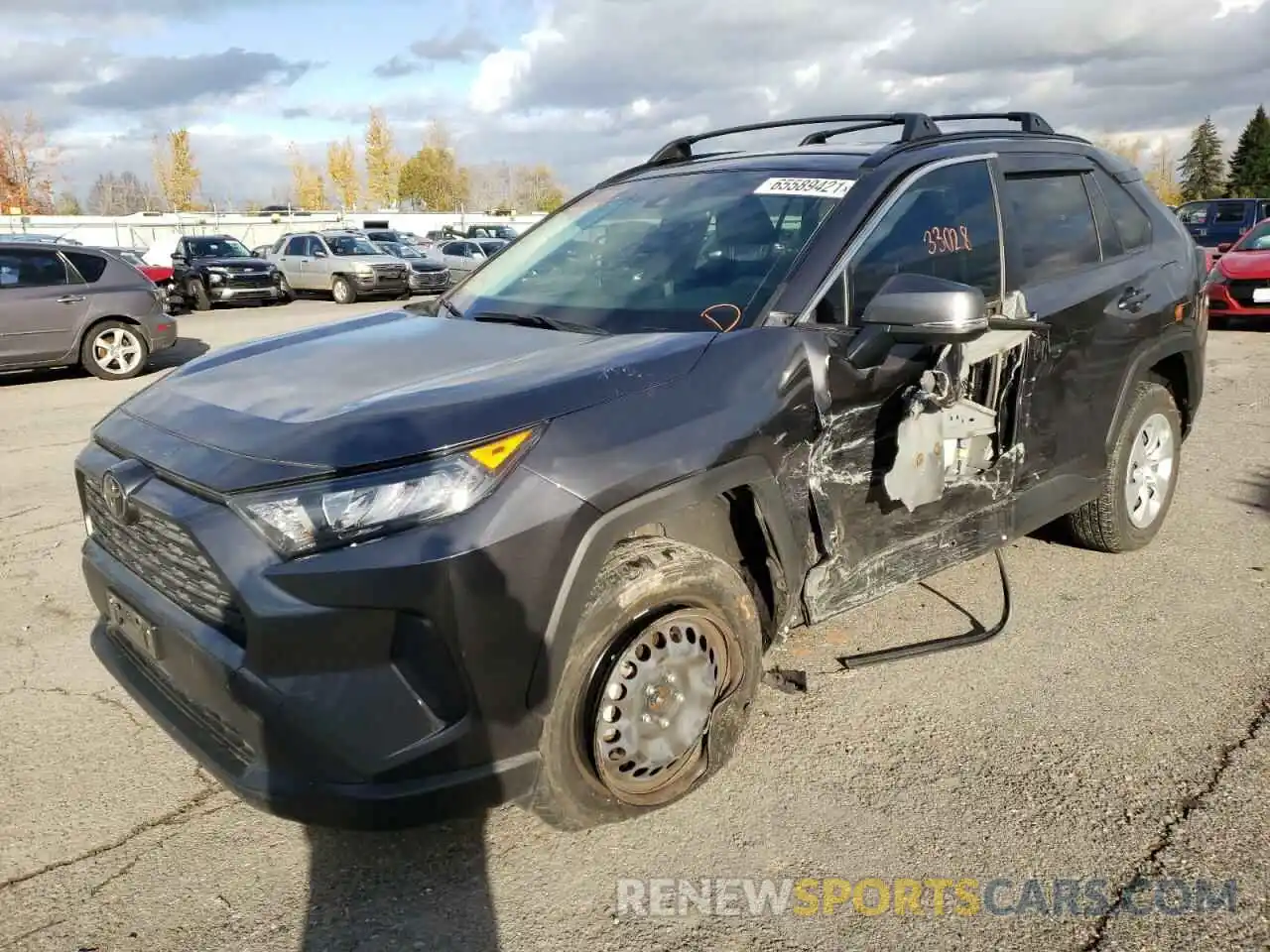 2 Фотография поврежденного автомобиля JTMG1RFVXKJ012138 TOYOTA RAV4 2019