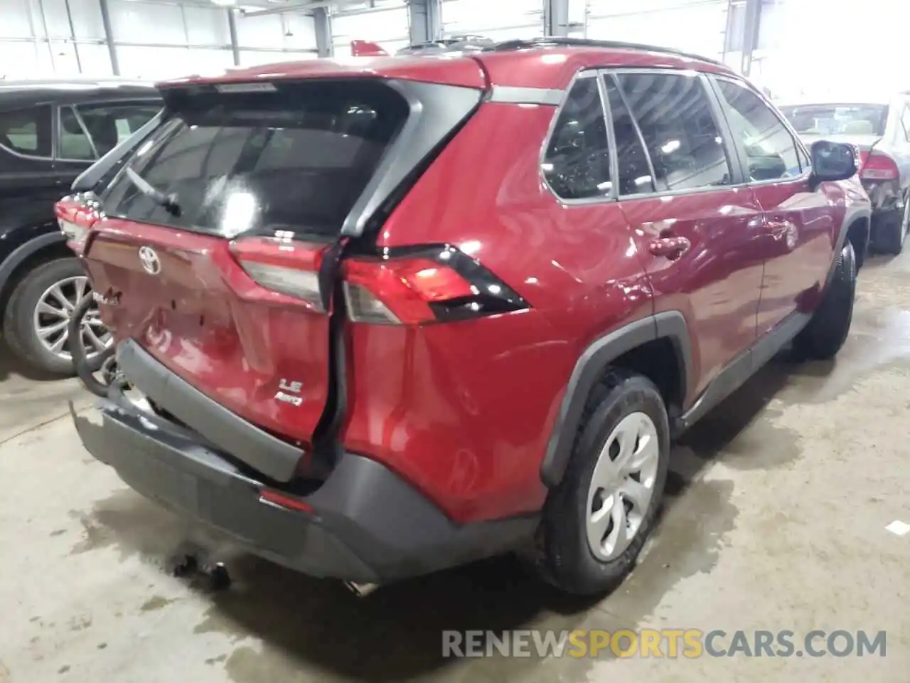 4 Photograph of a damaged car JTMG1RFVXKJ012639 TOYOTA RAV4 2019