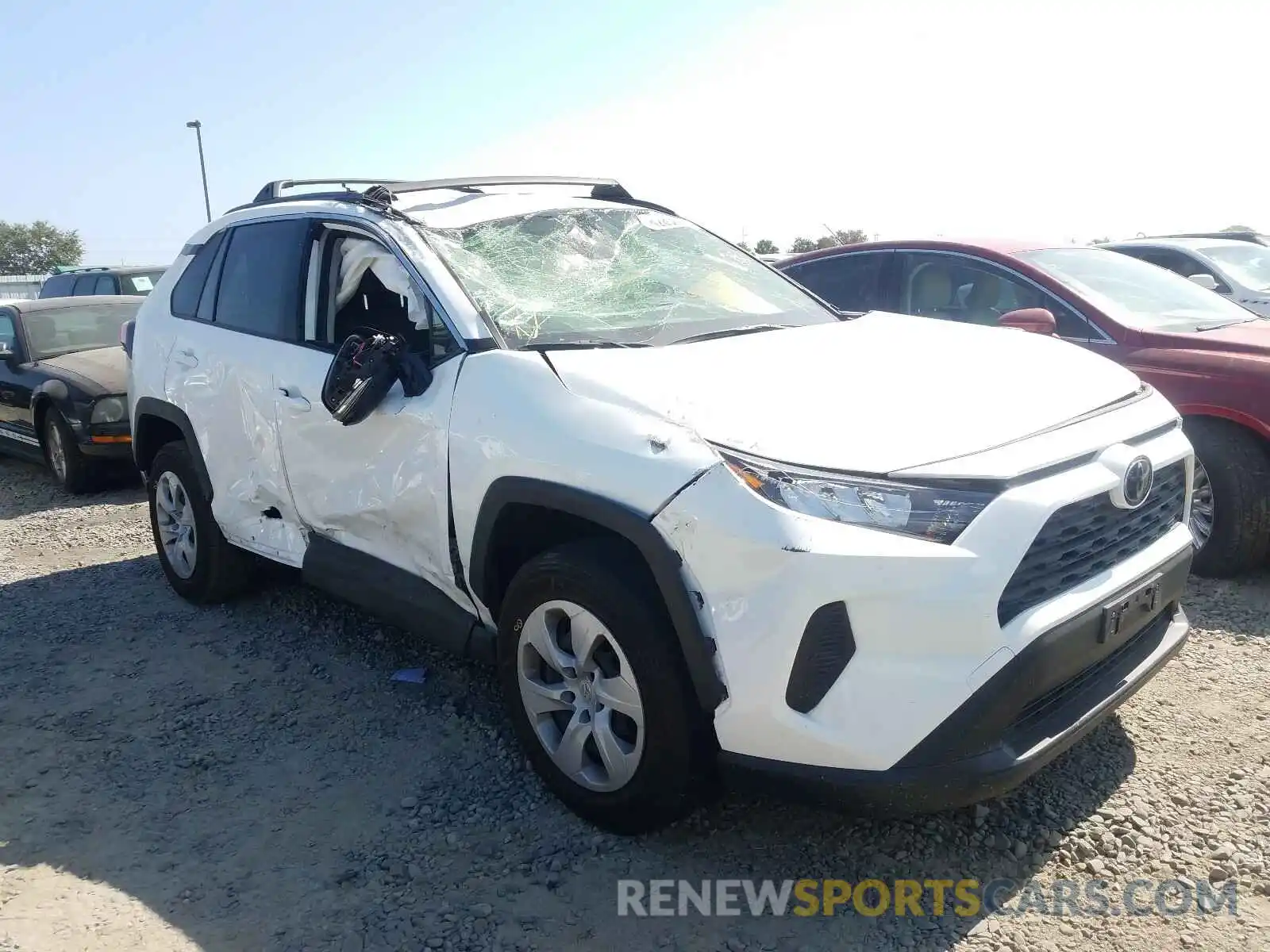 1 Photograph of a damaged car JTMG1RFVXKJ014486 TOYOTA RAV4 2019