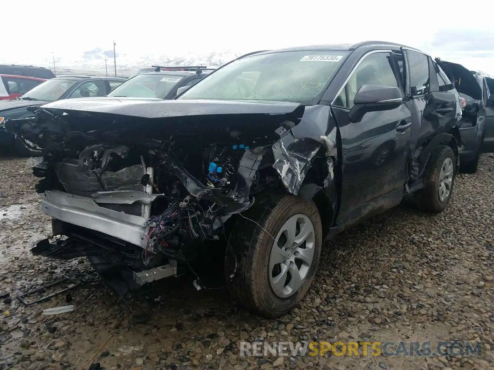 2 Photograph of a damaged car JTMG1RFVXKJ020157 TOYOTA RAV4 2019