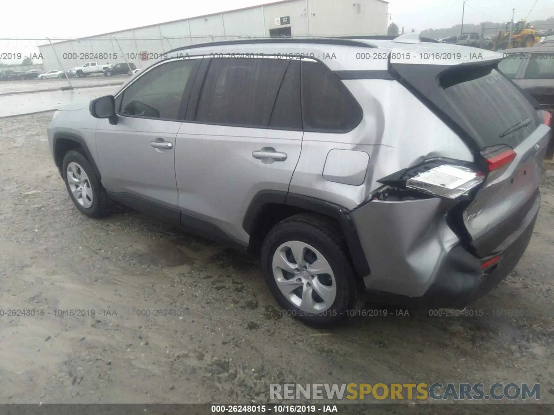 3 Photograph of a damaged car JTMH1RFV0KD008215 TOYOTA RAV4 2019