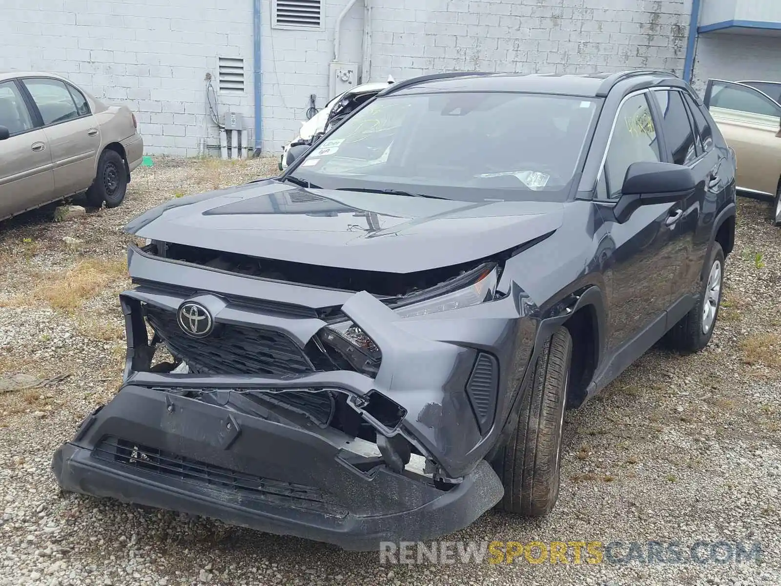 2 Фотография поврежденного автомобиля JTMH1RFV0KD013219 TOYOTA RAV4 2019