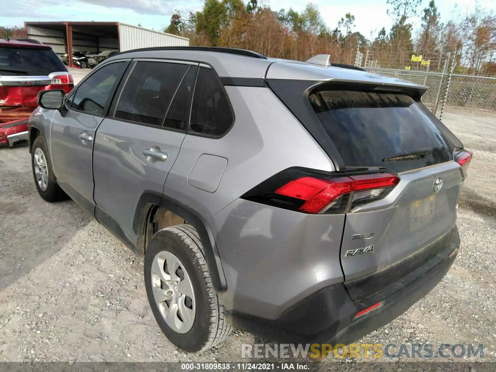 3 Photograph of a damaged car JTMH1RFV0KD032787 TOYOTA RAV4 2019