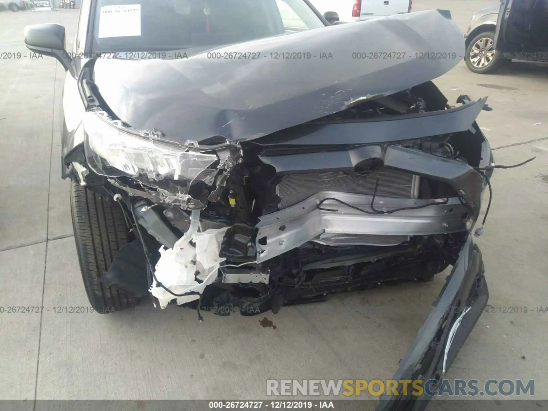 6 Photograph of a damaged car JTMH1RFV0KD040548 TOYOTA RAV4 2019