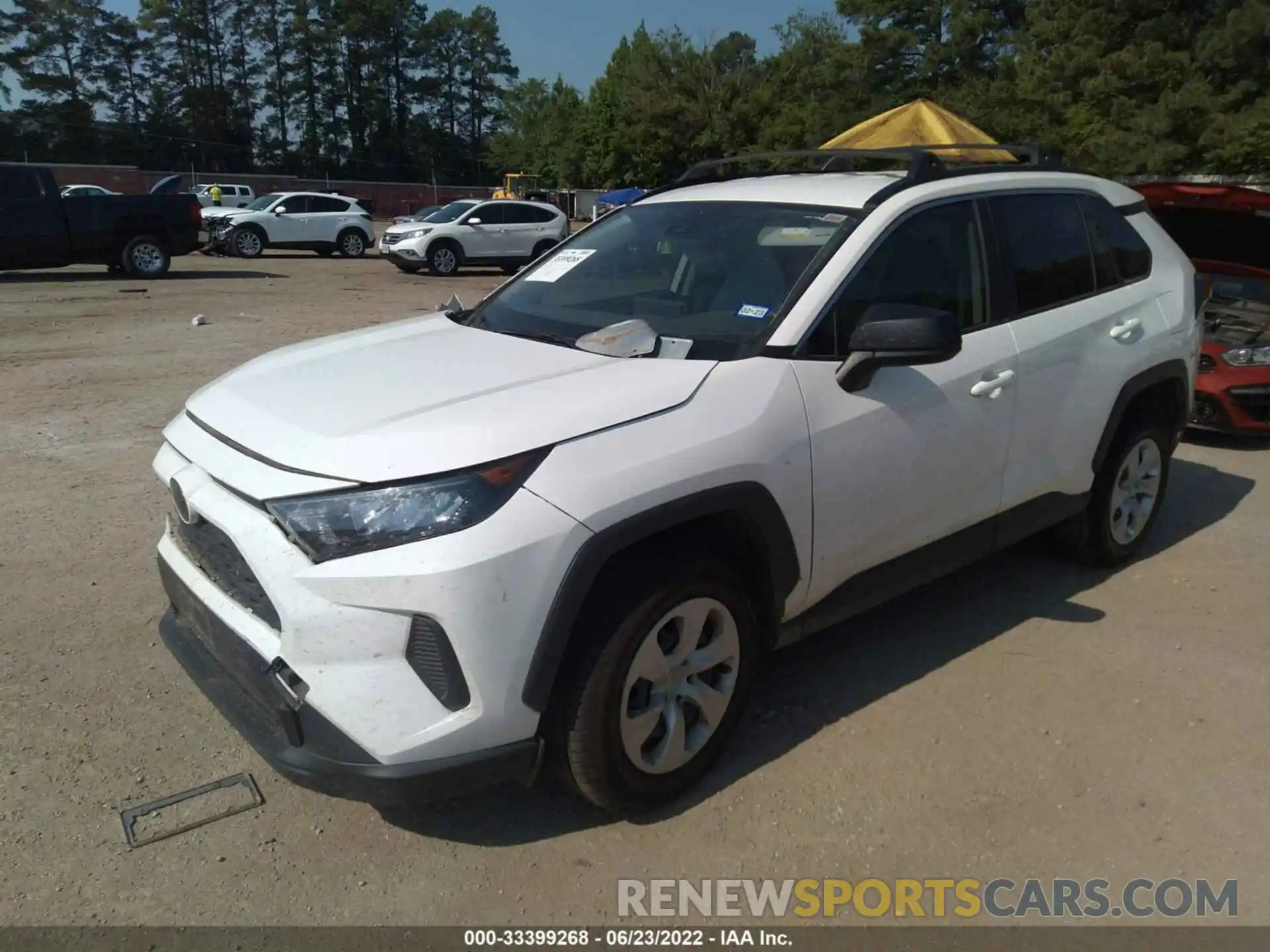 2 Фотография поврежденного автомобиля JTMH1RFV0KD500176 TOYOTA RAV4 2019