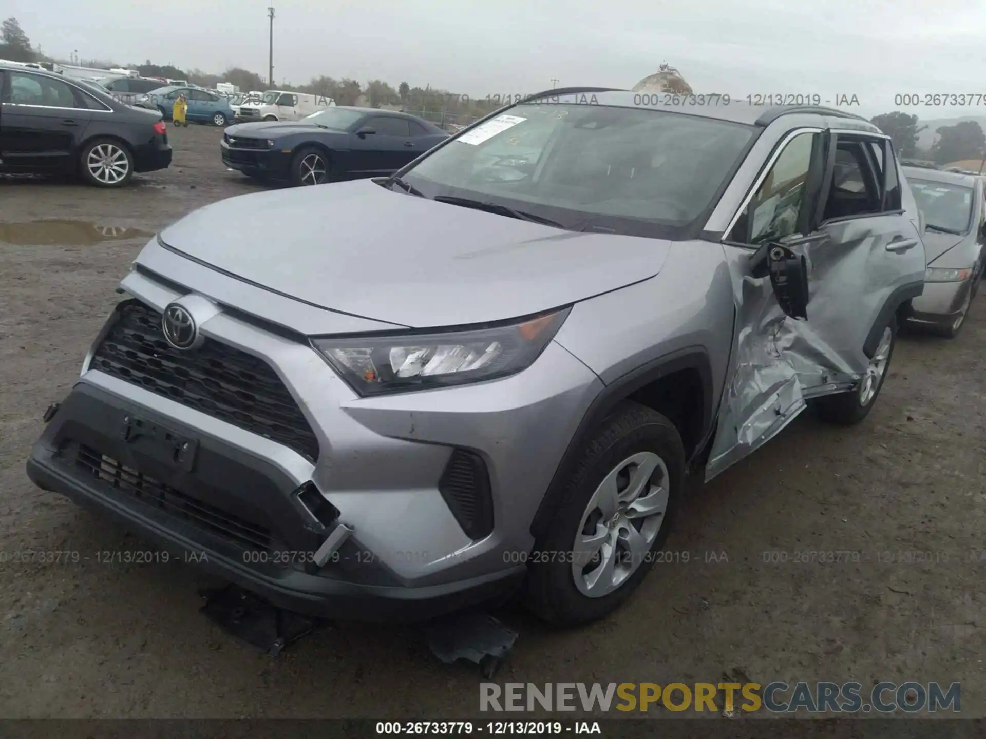 2 Фотография поврежденного автомобиля JTMH1RFV0KD506401 TOYOTA RAV4 2019