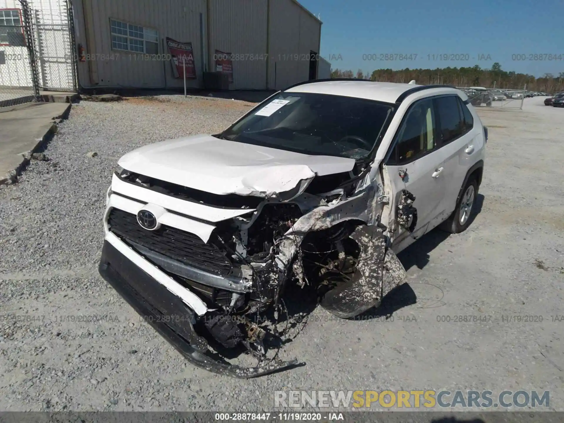 6 Photograph of a damaged car JTMH1RFV0KD506561 TOYOTA RAV4 2019