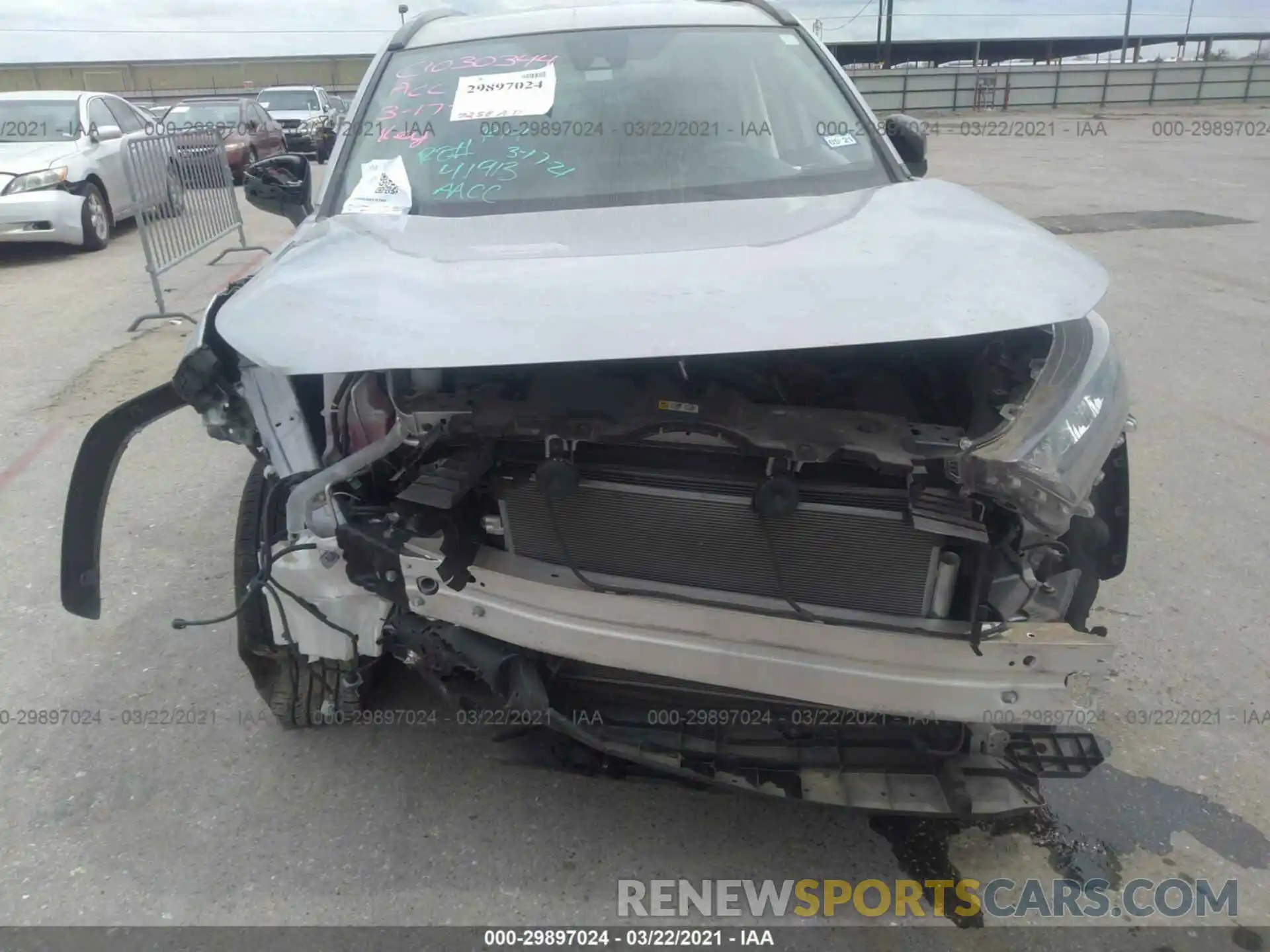 6 Фотография поврежденного автомобиля JTMH1RFV0KD506575 TOYOTA RAV4 2019