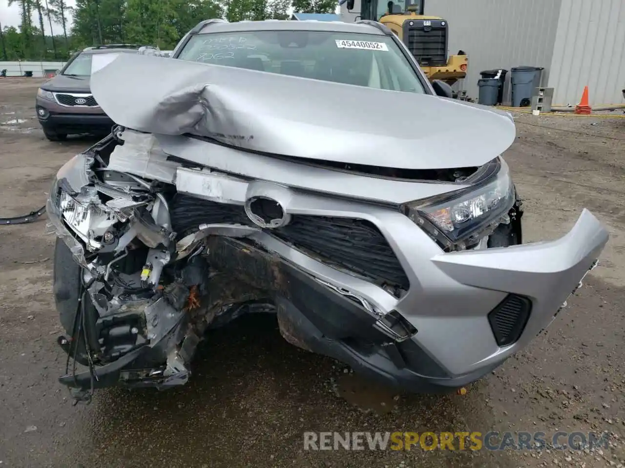 9 Photograph of a damaged car JTMH1RFV0KD508262 TOYOTA RAV4 2019