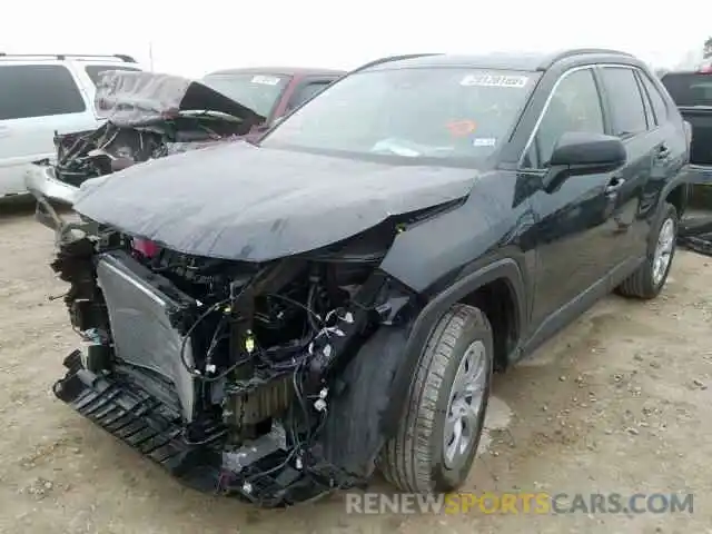 2 Photograph of a damaged car JTMH1RFV0KD511064 TOYOTA RAV4 2019