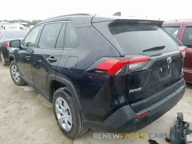 3 Photograph of a damaged car JTMH1RFV0KD511064 TOYOTA RAV4 2019