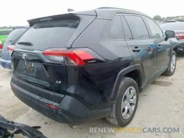 4 Photograph of a damaged car JTMH1RFV0KD511064 TOYOTA RAV4 2019