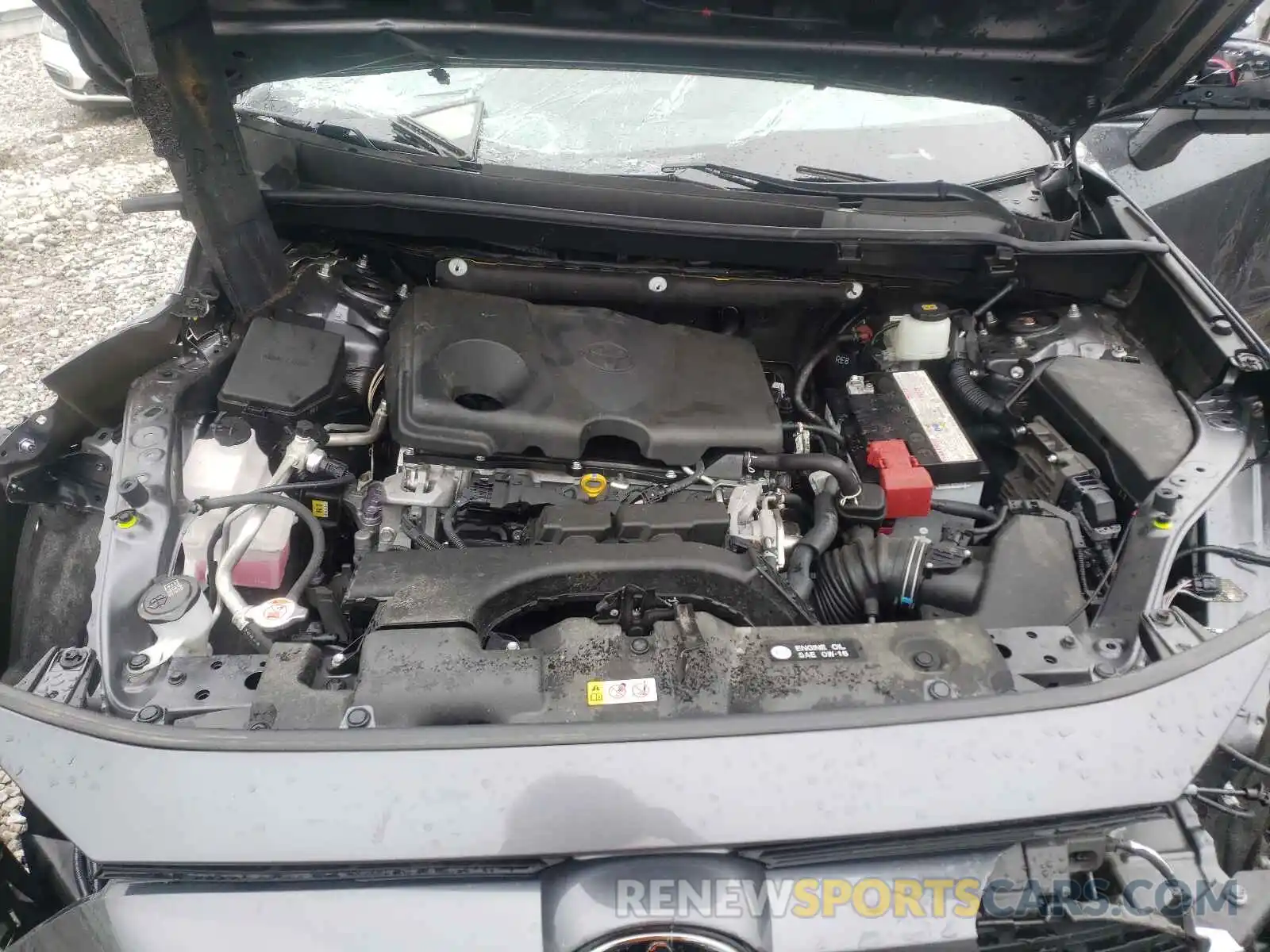 7 Photograph of a damaged car JTMH1RFV0KD513042 TOYOTA RAV4 2019