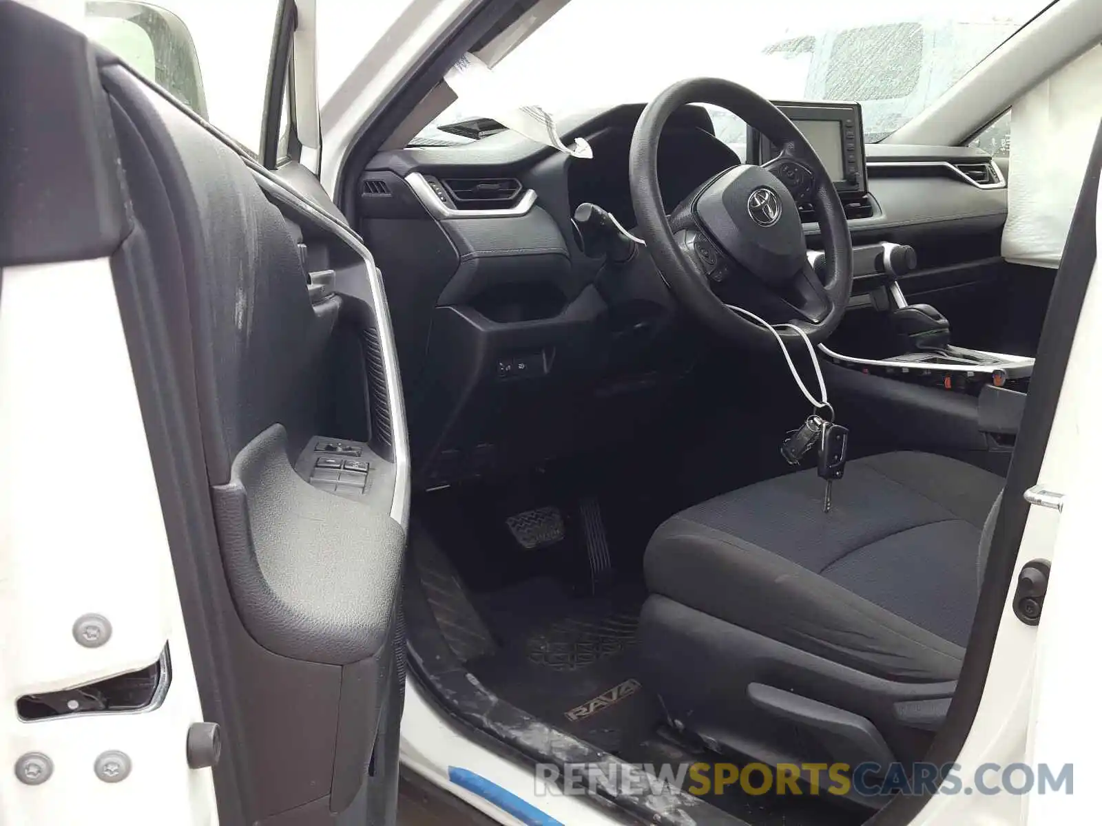 9 Фотография поврежденного автомобиля JTMH1RFV0KJ007034 TOYOTA RAV4 2019