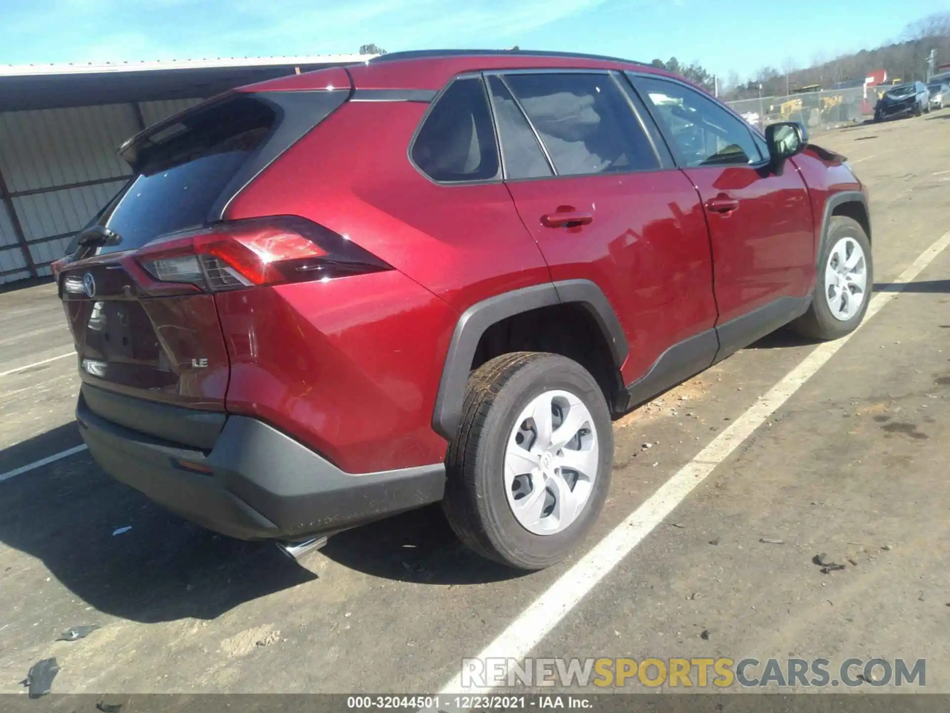 4 Фотография поврежденного автомобиля JTMH1RFV1KD022768 TOYOTA RAV4 2019