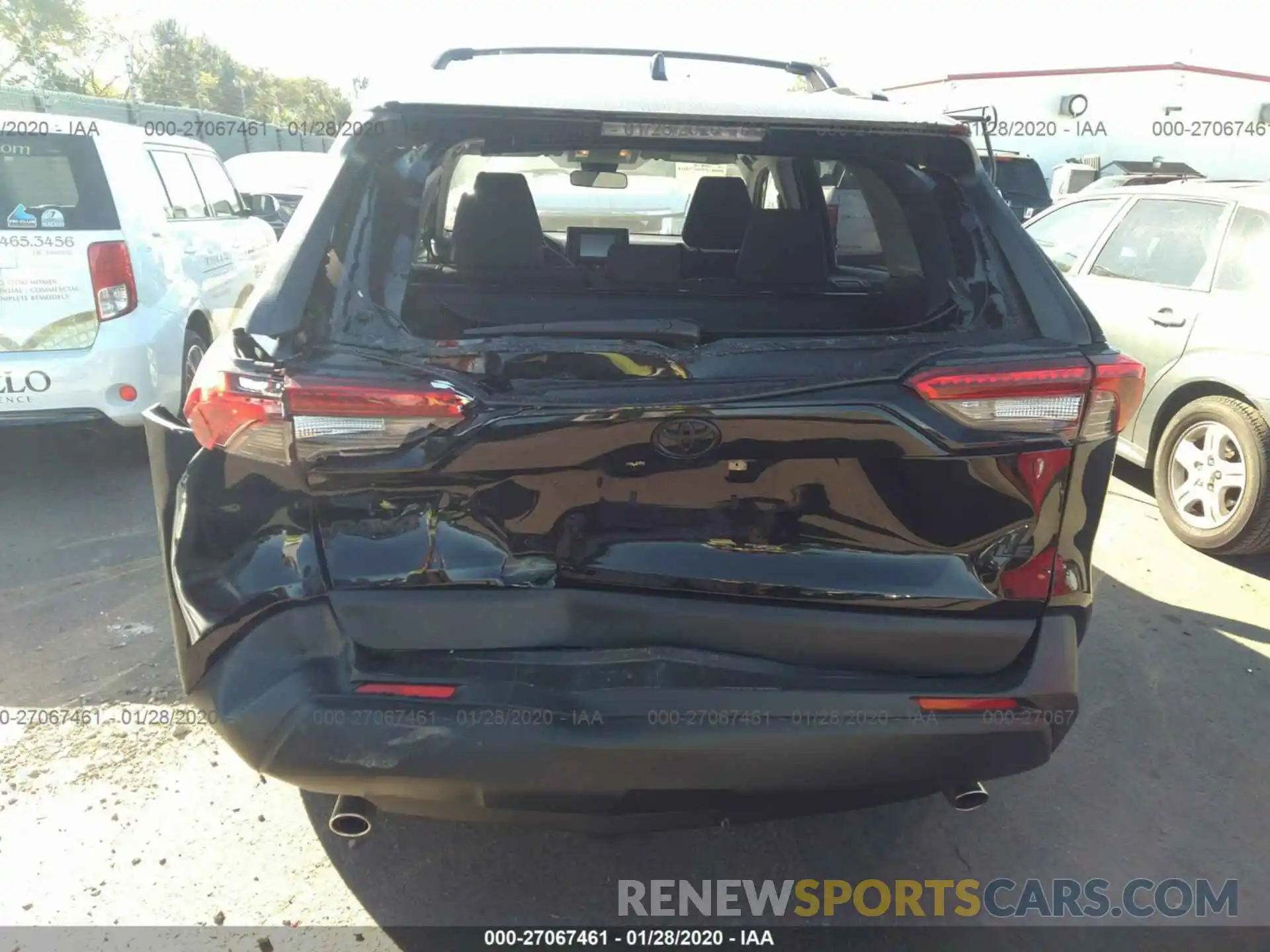 6 Photograph of a damaged car JTMH1RFV1KD023046 TOYOTA RAV4 2019