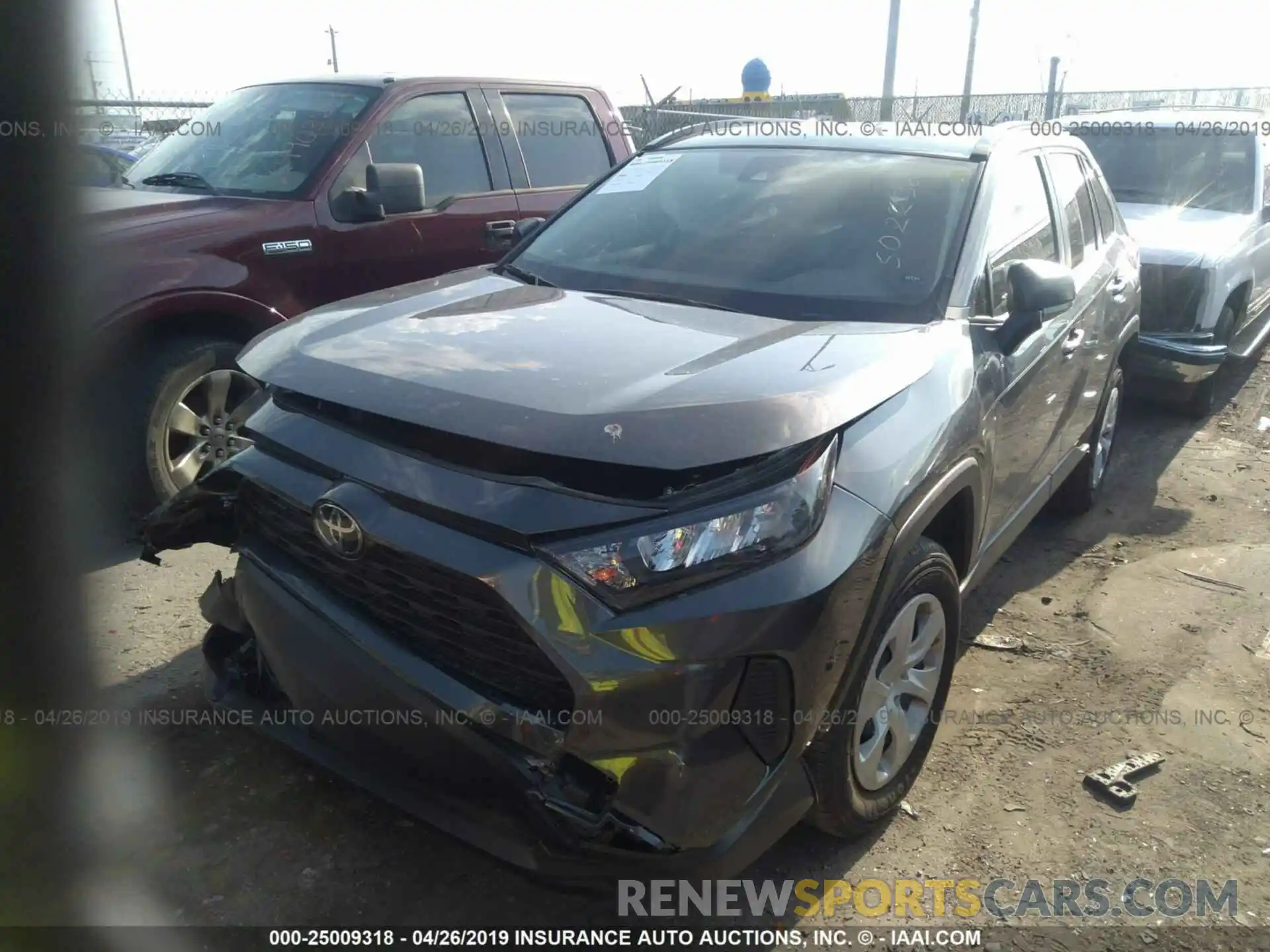 2 Фотография поврежденного автомобиля JTMH1RFV1KD502230 TOYOTA RAV4 2019