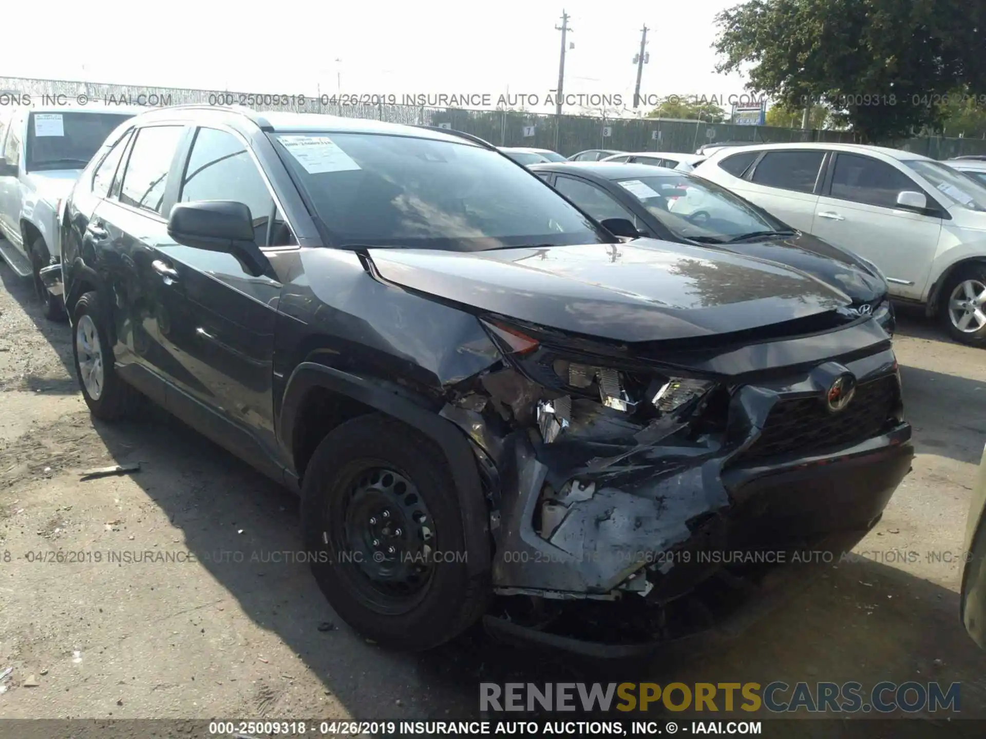 6 Photograph of a damaged car JTMH1RFV1KD502230 TOYOTA RAV4 2019