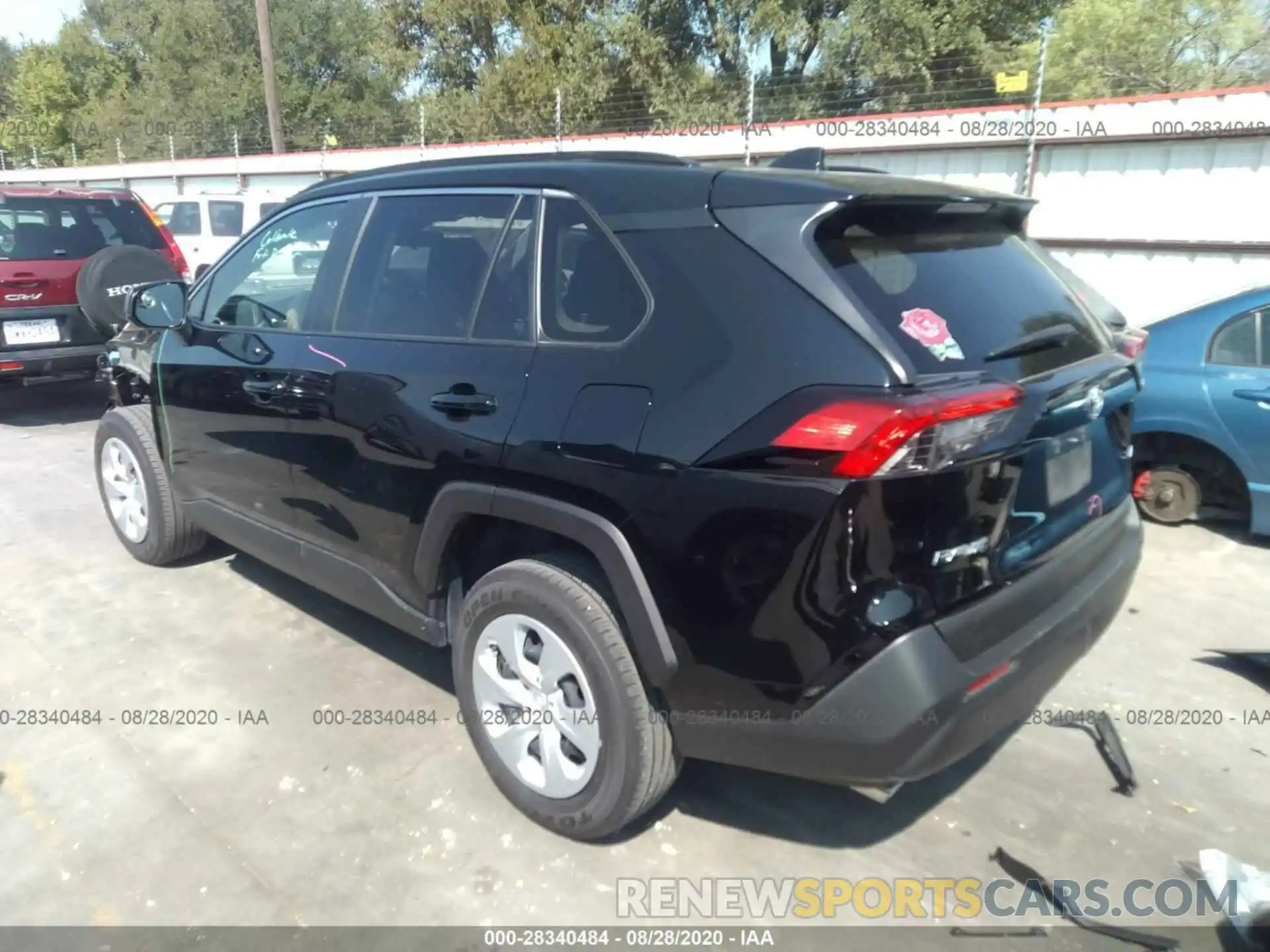 3 Фотография поврежденного автомобиля JTMH1RFV1KD504205 TOYOTA RAV4 2019