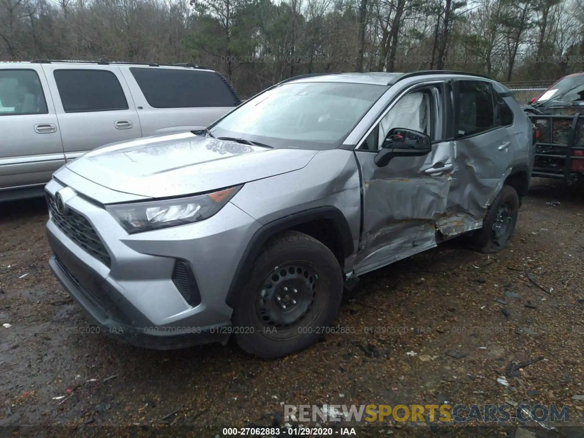 2 Фотография поврежденного автомобиля JTMH1RFV1KD509758 TOYOTA RAV4 2019